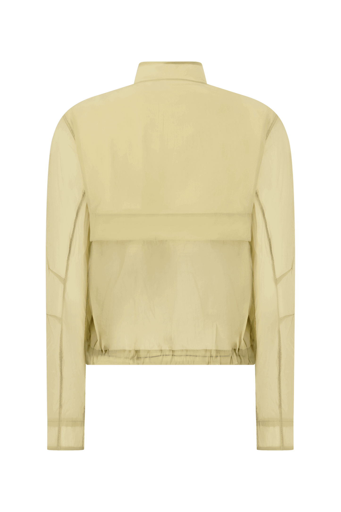 Literary Sport - Womens Celeste Packable Running Jacket with Strand Collar - Tan
