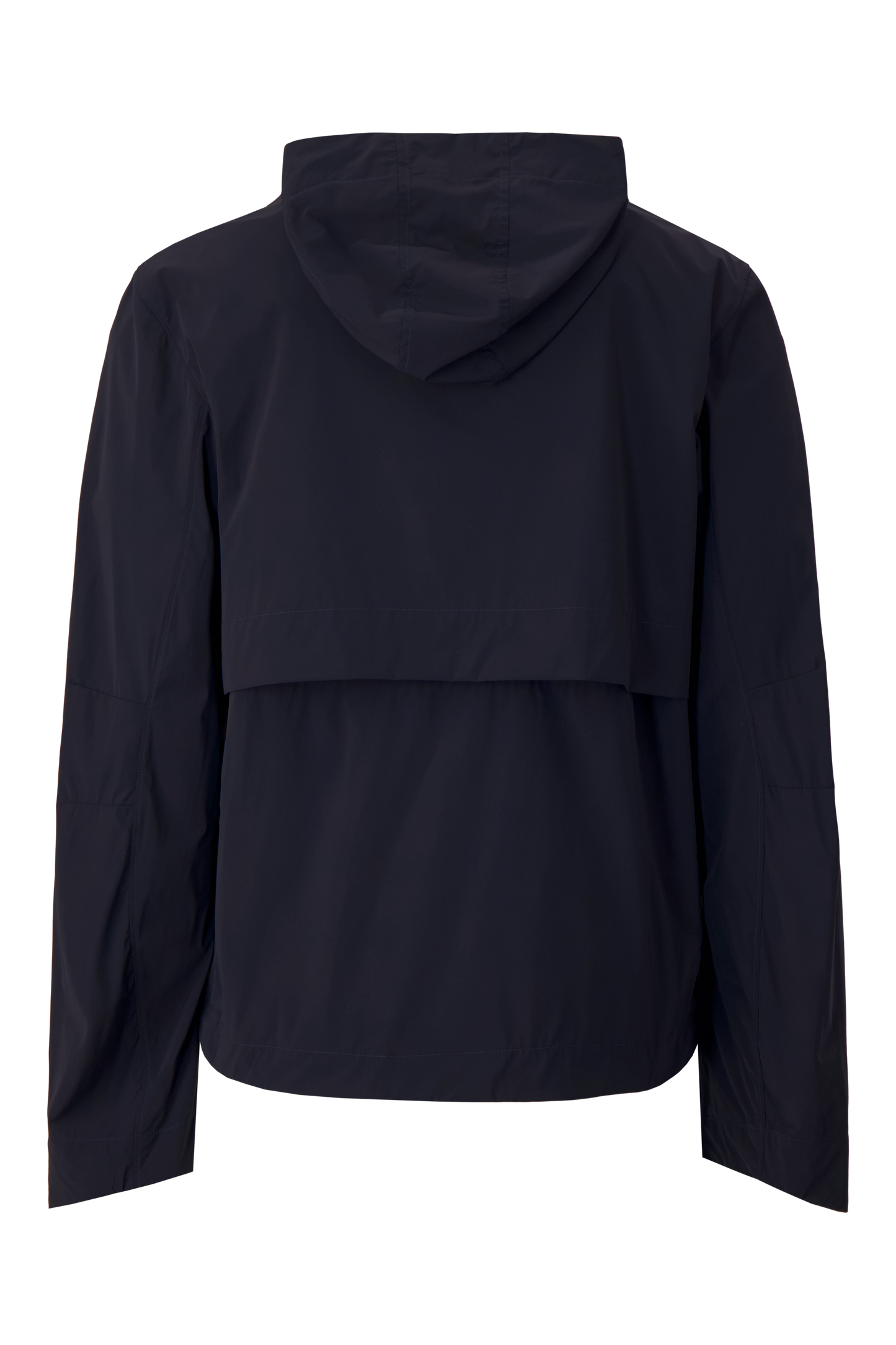 Literary Sport - Ashbery Mens Packable Running Jacket - Night Dark Navy - Back
