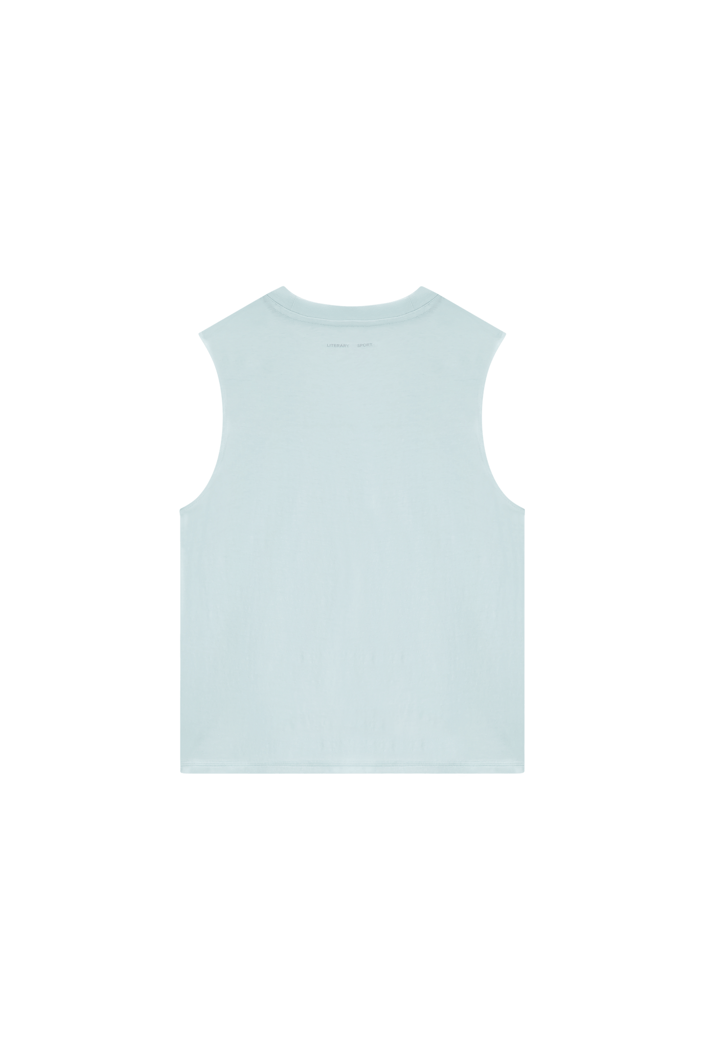 Literary Sport | Naomi Sleeveless Running T-Shirt - Mist Light Blue