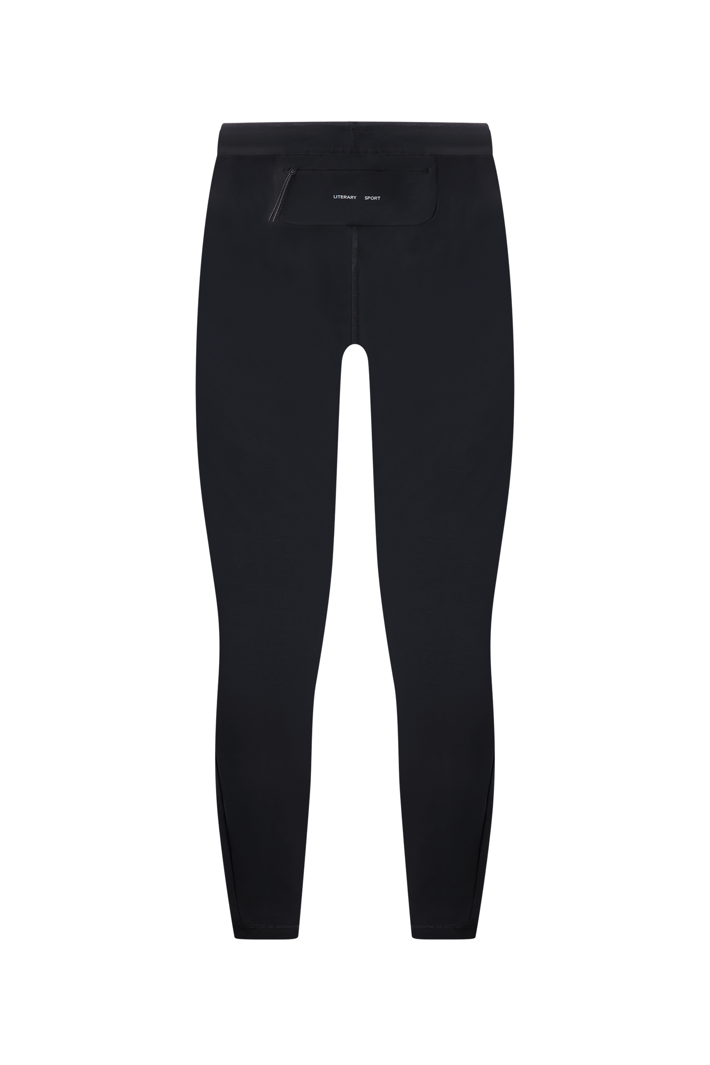 Literary Sport | Mens Mare Full Length Running Tights in Black