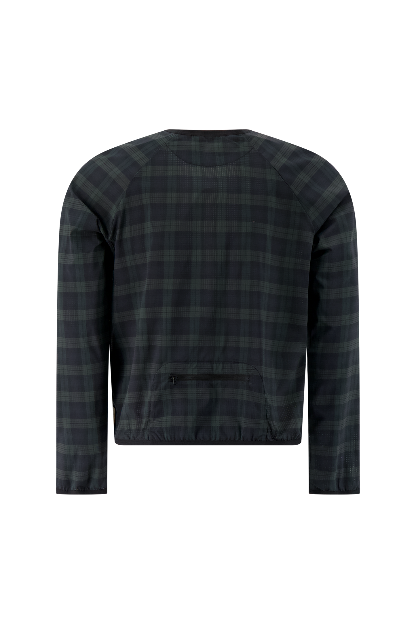 Literary Sport | Men's Lightweight Running Jacket - Leo Jacket in Green Blackwatch Tartan