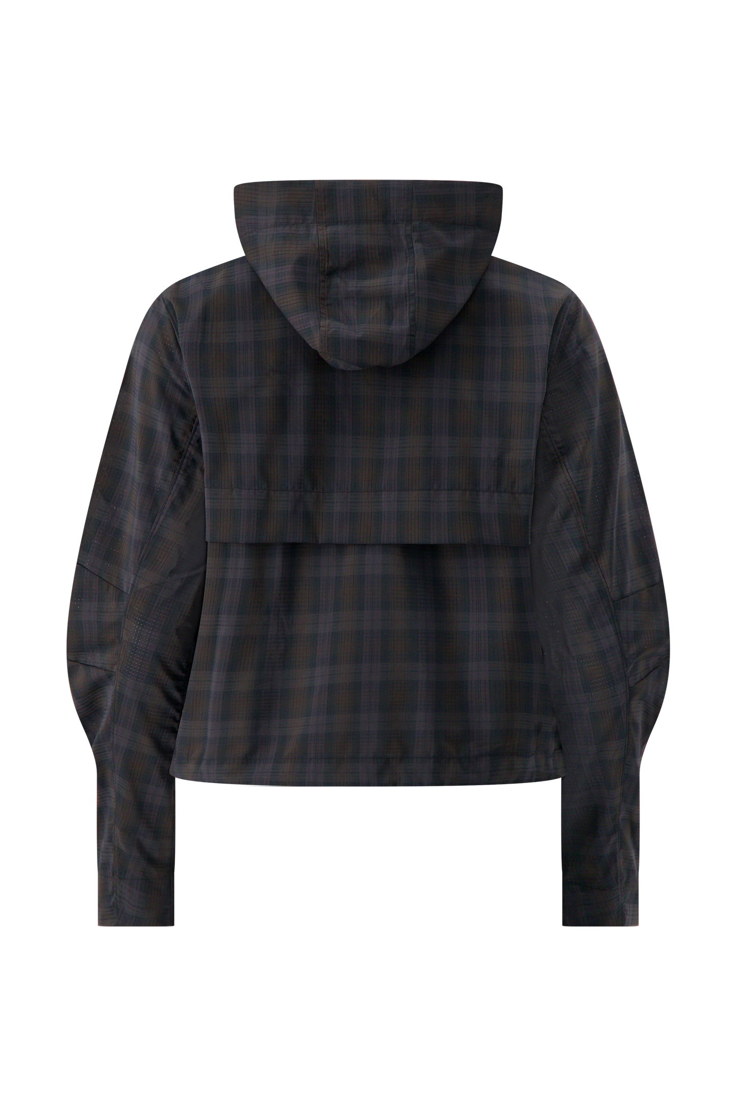 Literary Sport | Women's Running Jacket - Adrienne Jacket in Brown Blackwatch Tartan