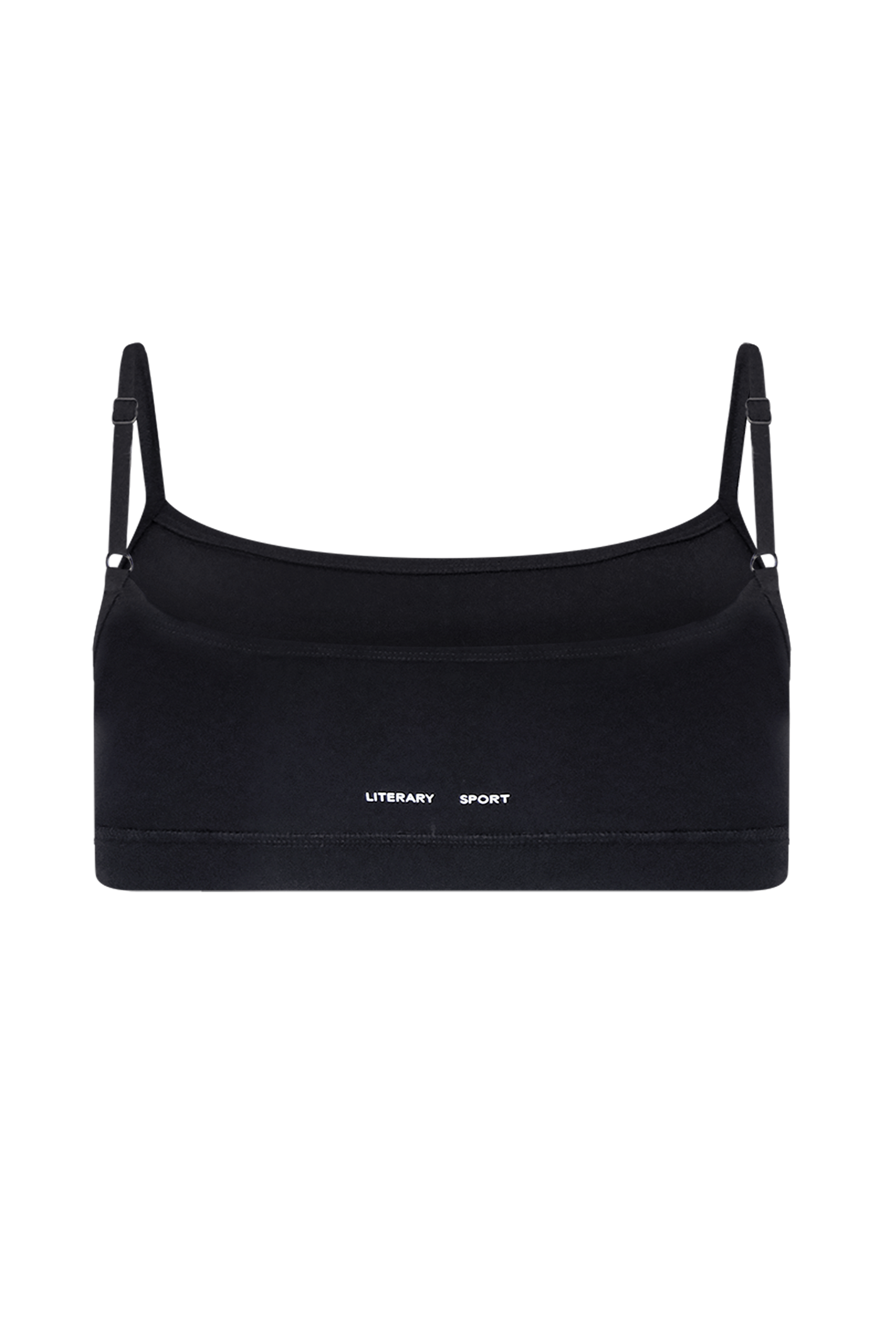 Literary Sport | Nora Womens Low Impact Sports Bra - Black