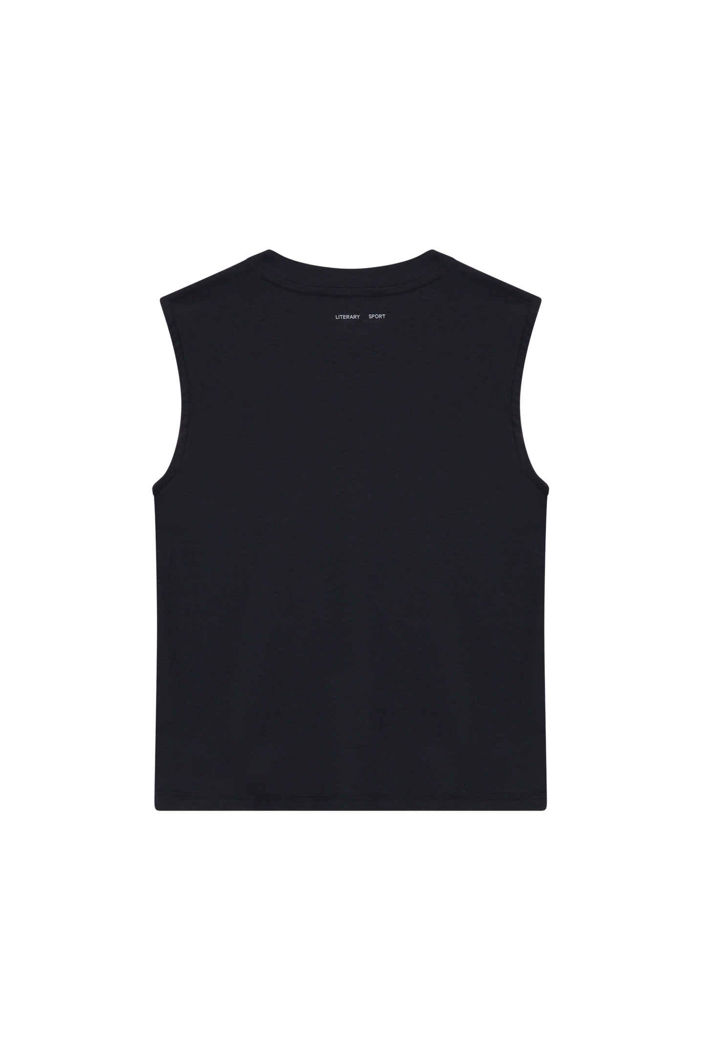 Literary Sport | Naomi Sleeveless Running T-Shirt - Black