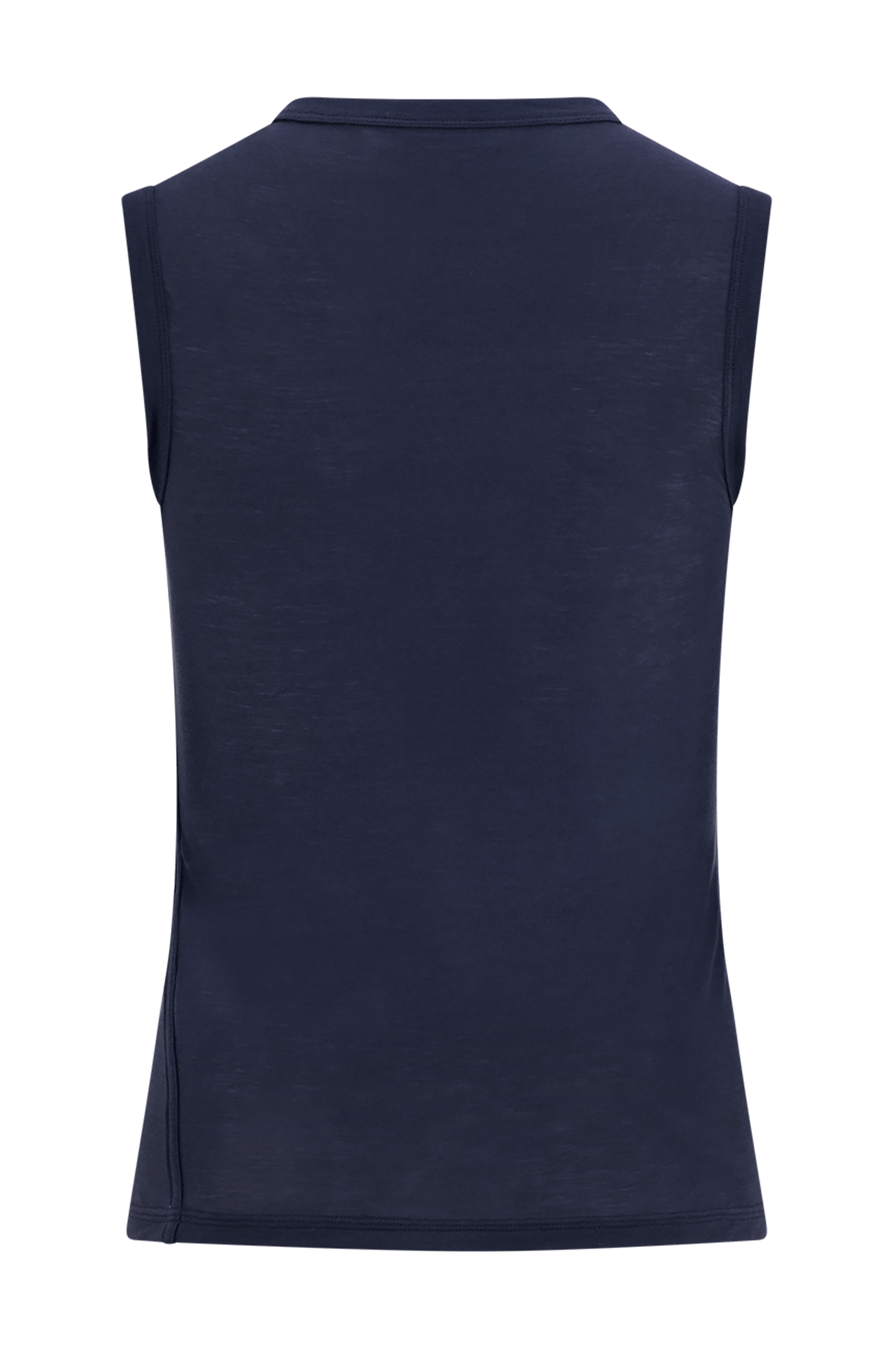 Literary Sport | Joan Womens Twist Fitted Tank Top - Night Dark Navy