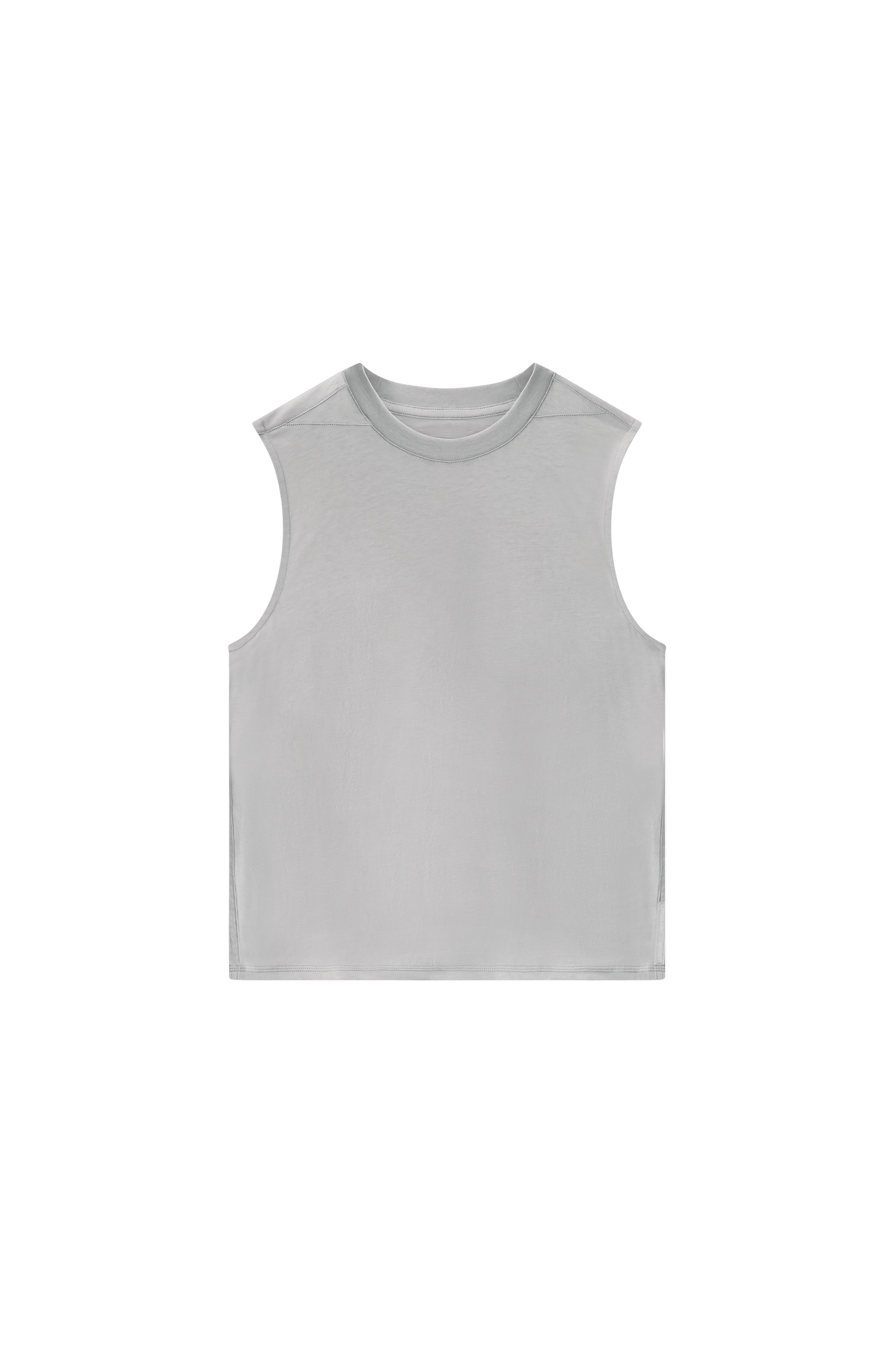 Literary Sport | Naomi Sleeveless Running T-Shirt - Steel Grey