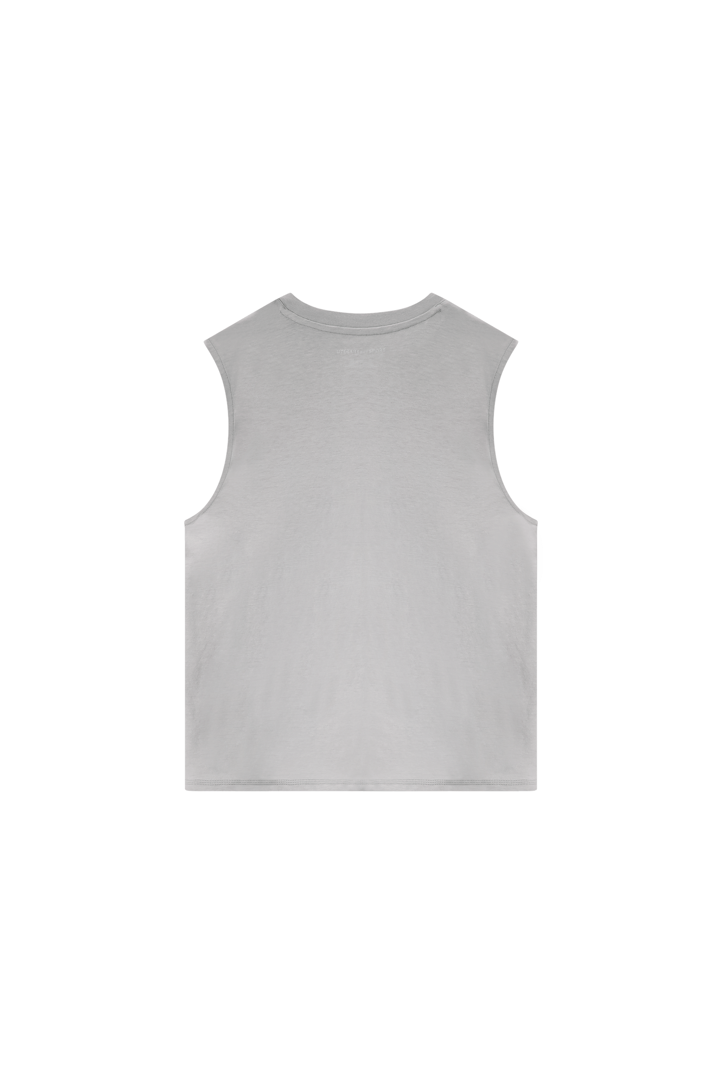 Literary Sport | Naomi Sleeveless Running T-Shirt - Steel Grey