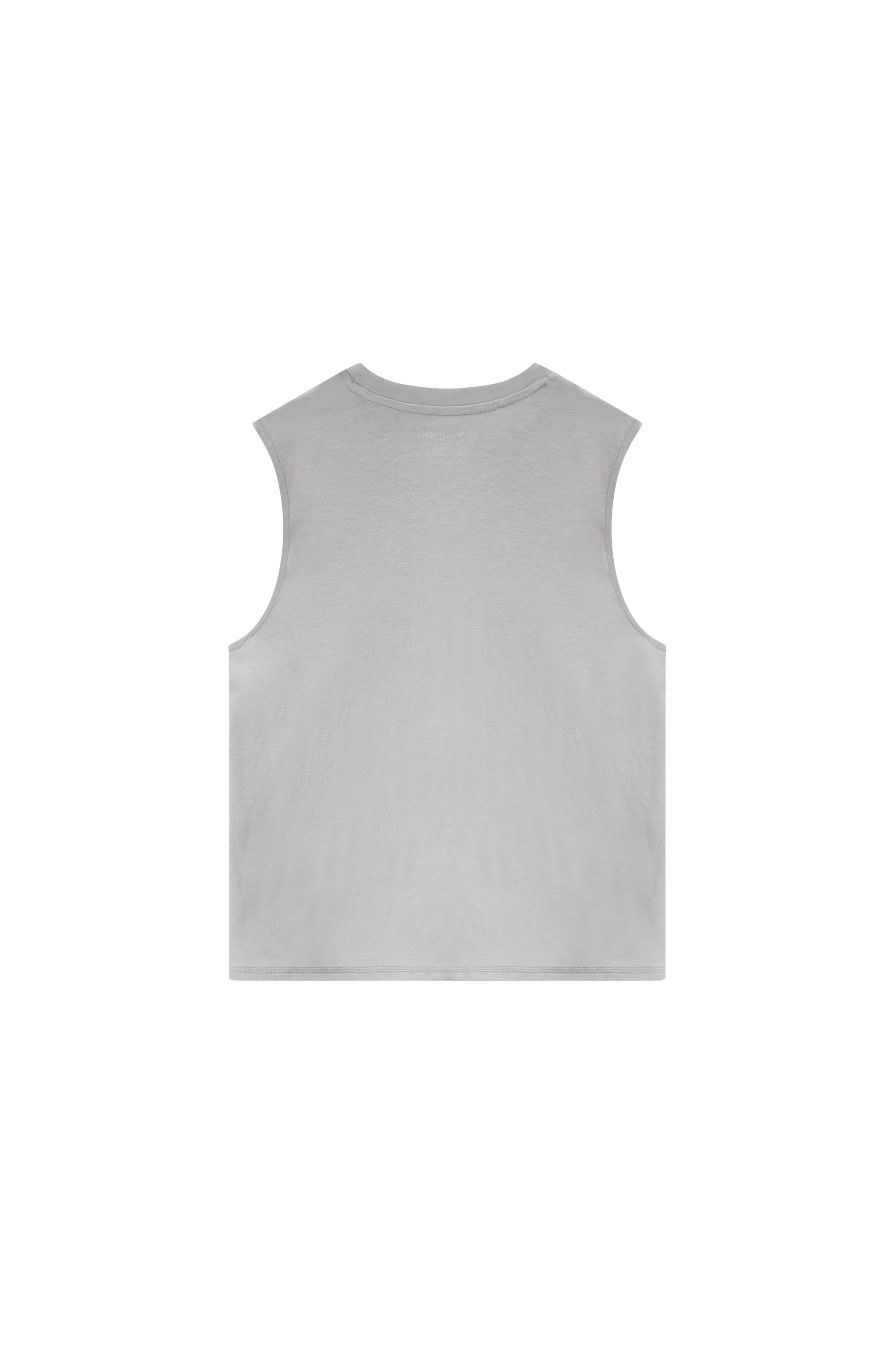 Literary Sport | Naomi Sleeveless Running T-Shirt - Steel Grey