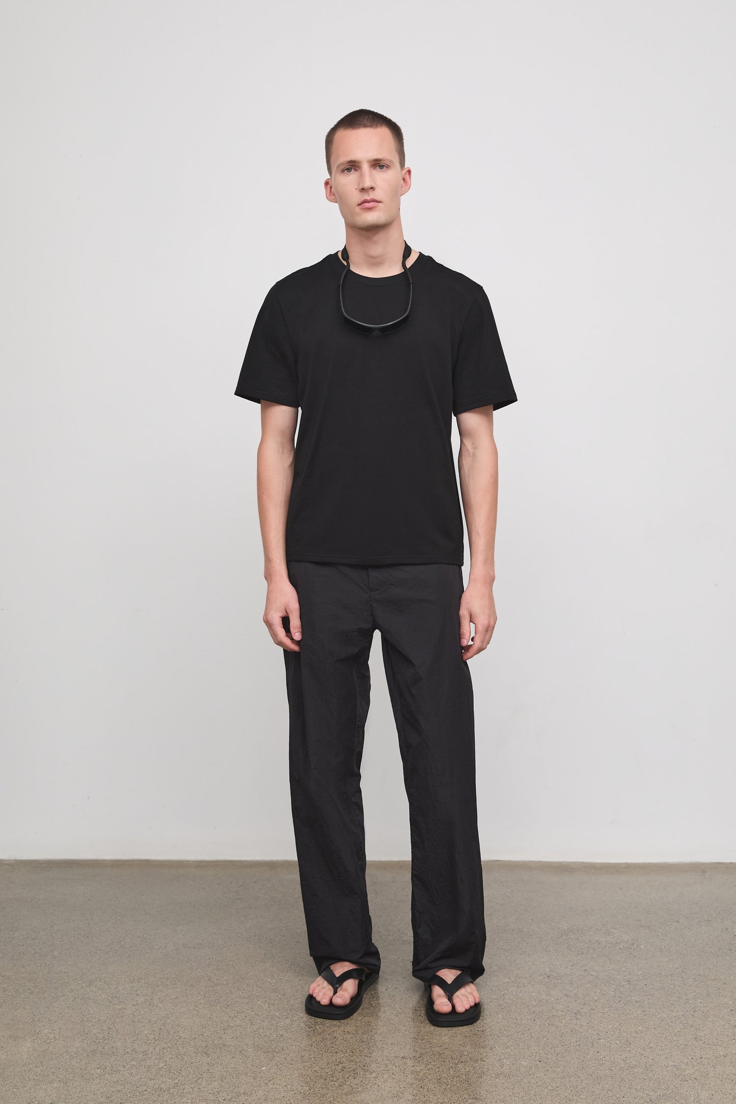 Literary Sport - Austin Mens Pant - Black - Front