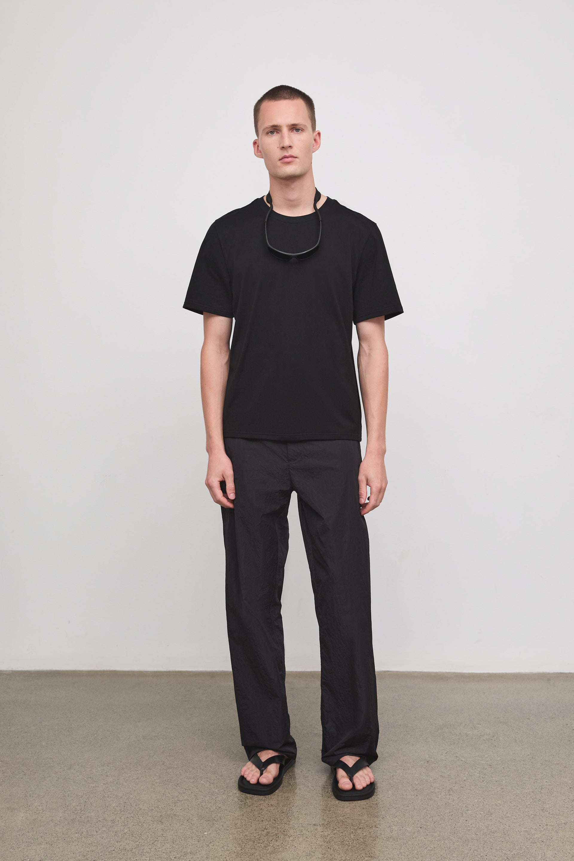 Literary Sport - Austin Mens Pant - Black - Front
