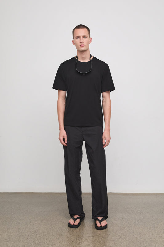 Literary Sport - Austin Mens Pant - Black - Front