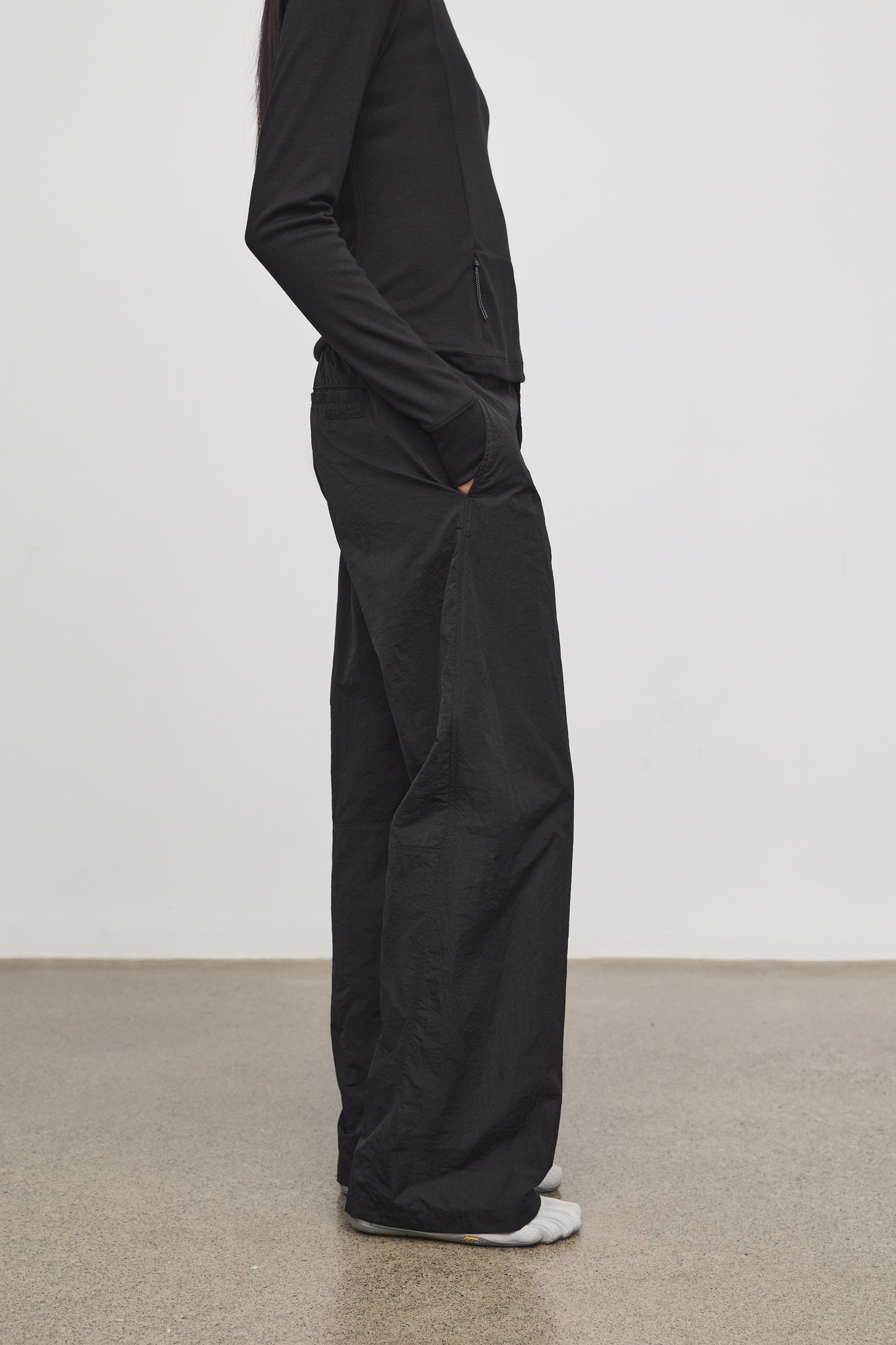 Literary Sport - Charlotte Womens Lifestyle Pant - Black - Side