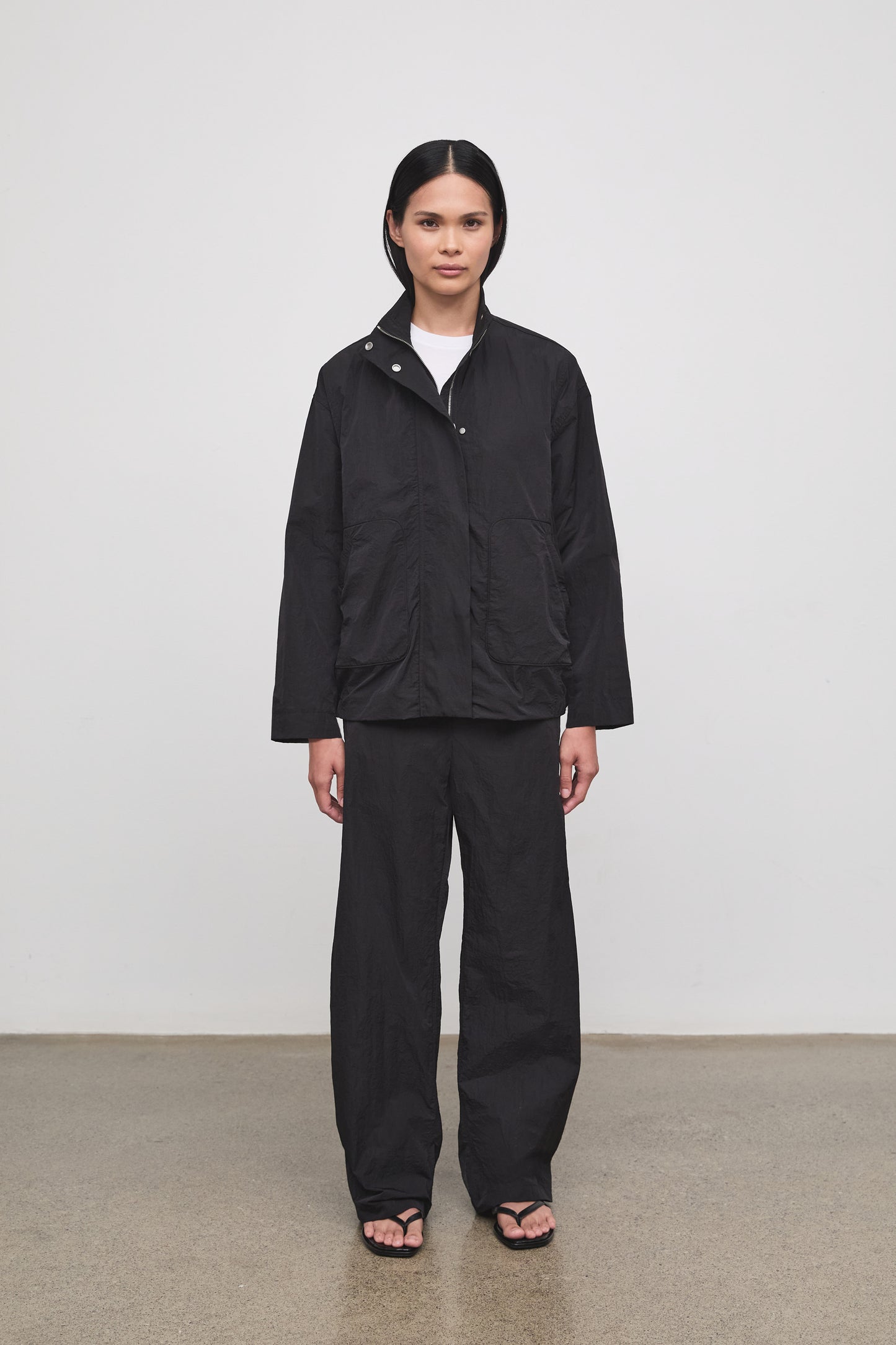 Literary Sport - Louise Womens Jacket - Black - Front