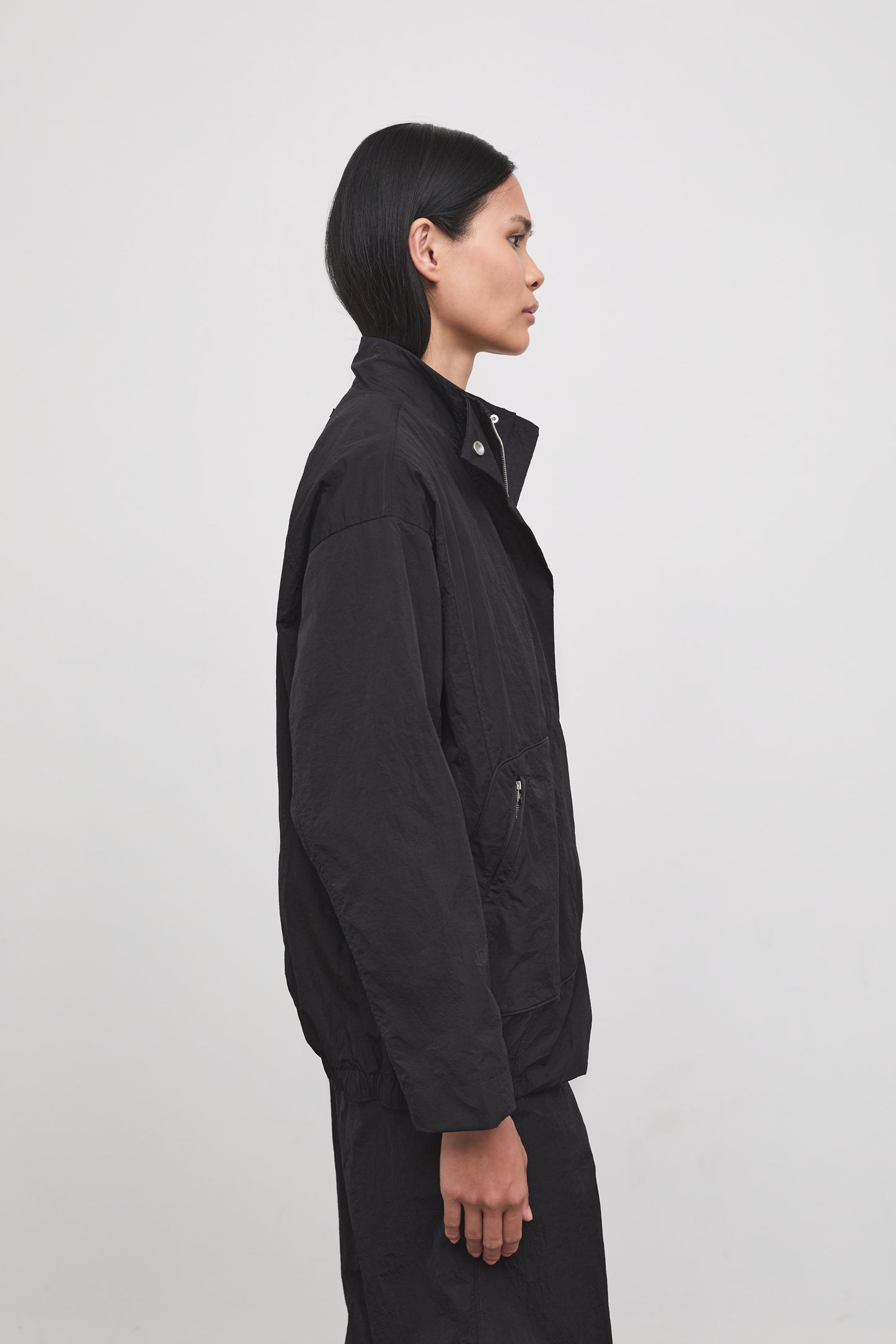 Literary Sport - Louise Womens Jacket - Black - Side