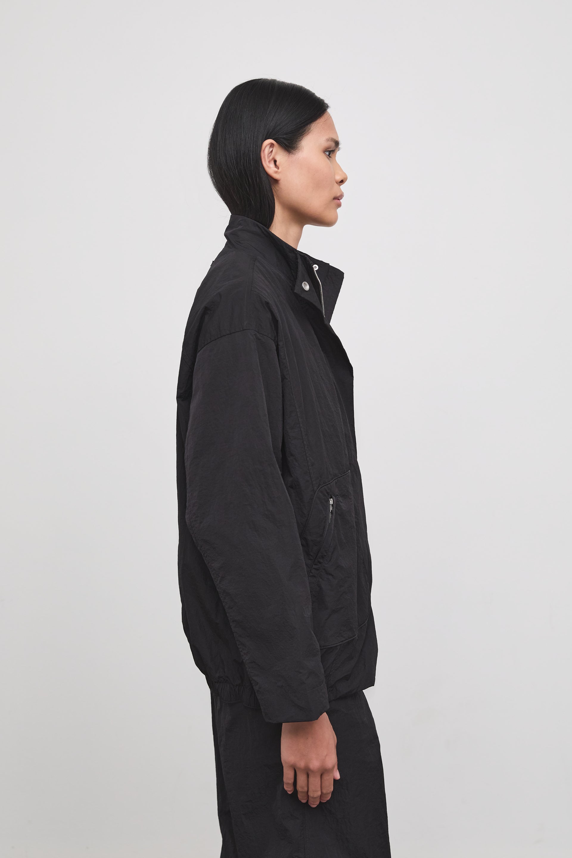 Literary Sport - Louise Womens Jacket - Black - Side