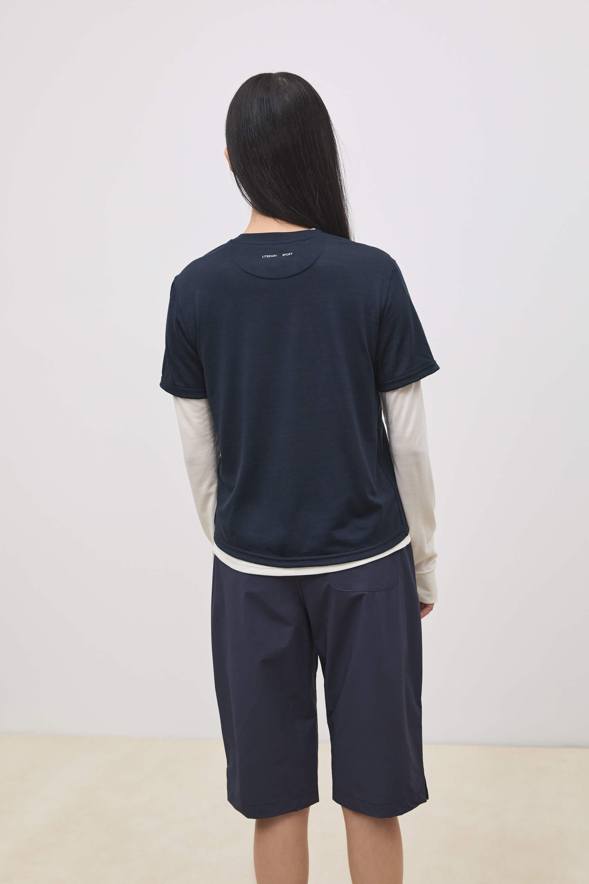 Literary Sport | Kitty Womens Short - Washed Navy