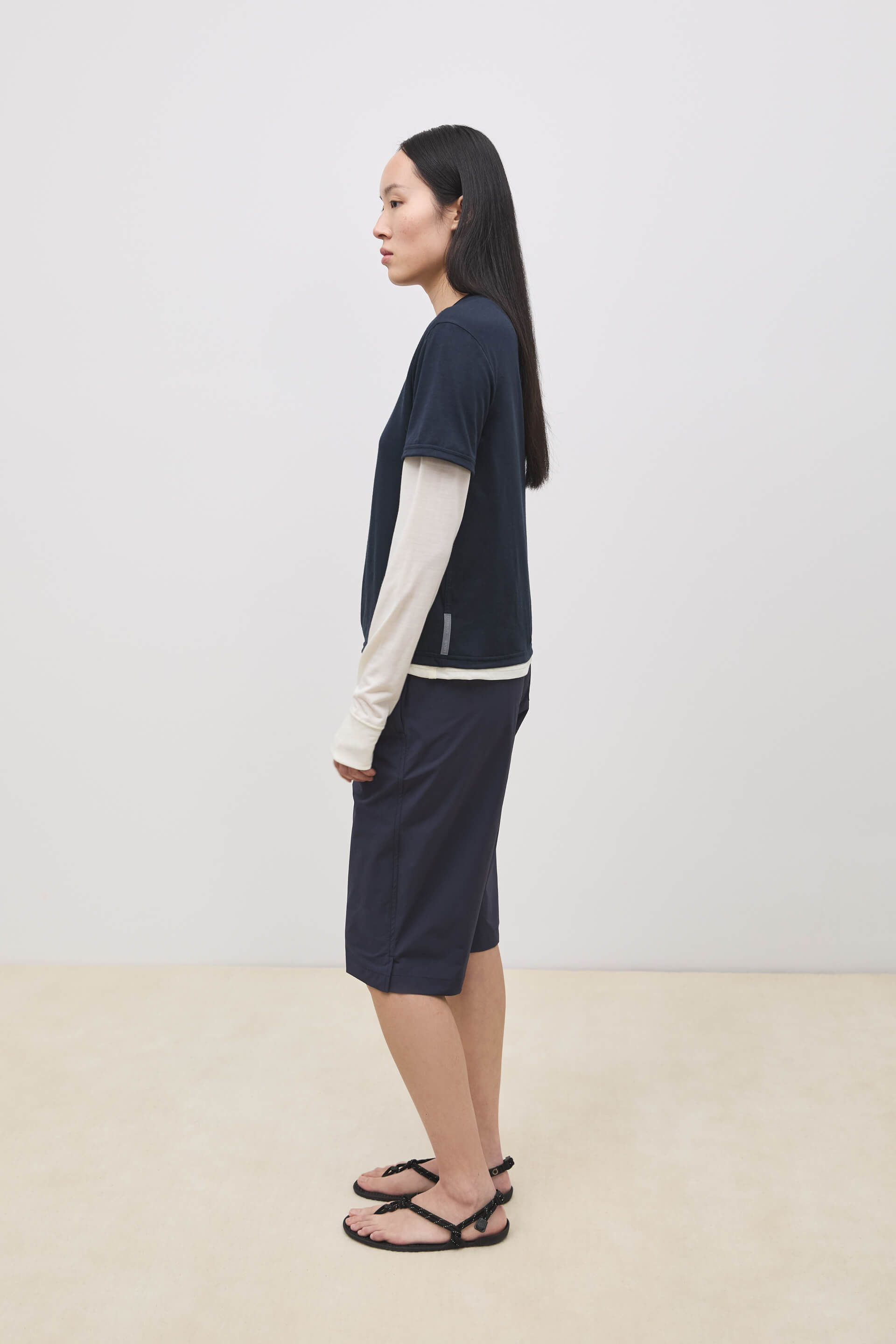 Literary Sport | Kitty Womens Short - Washed Navy