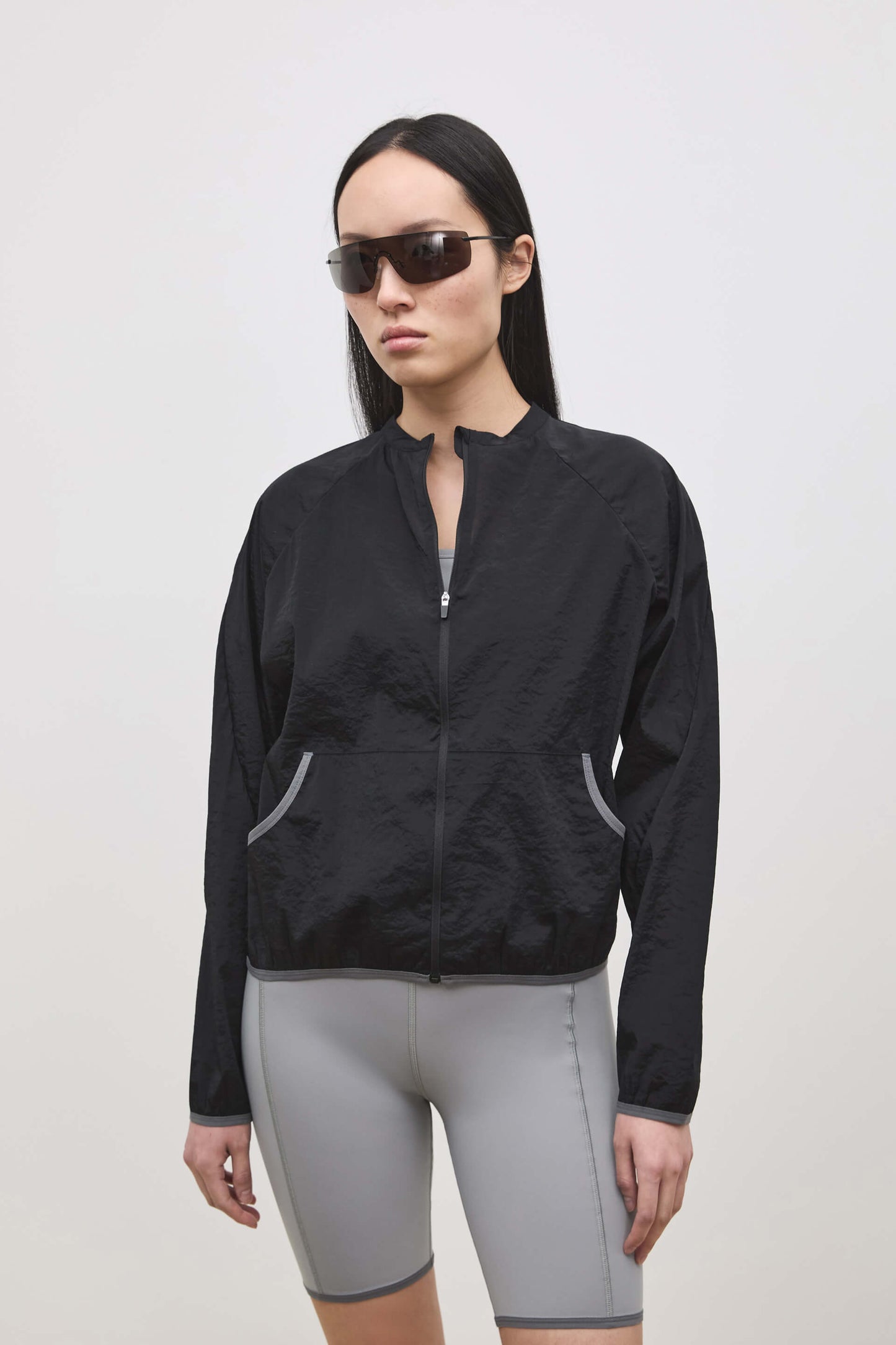 Literary Sport | Tove Womens Lightweight Running Jacket - Black