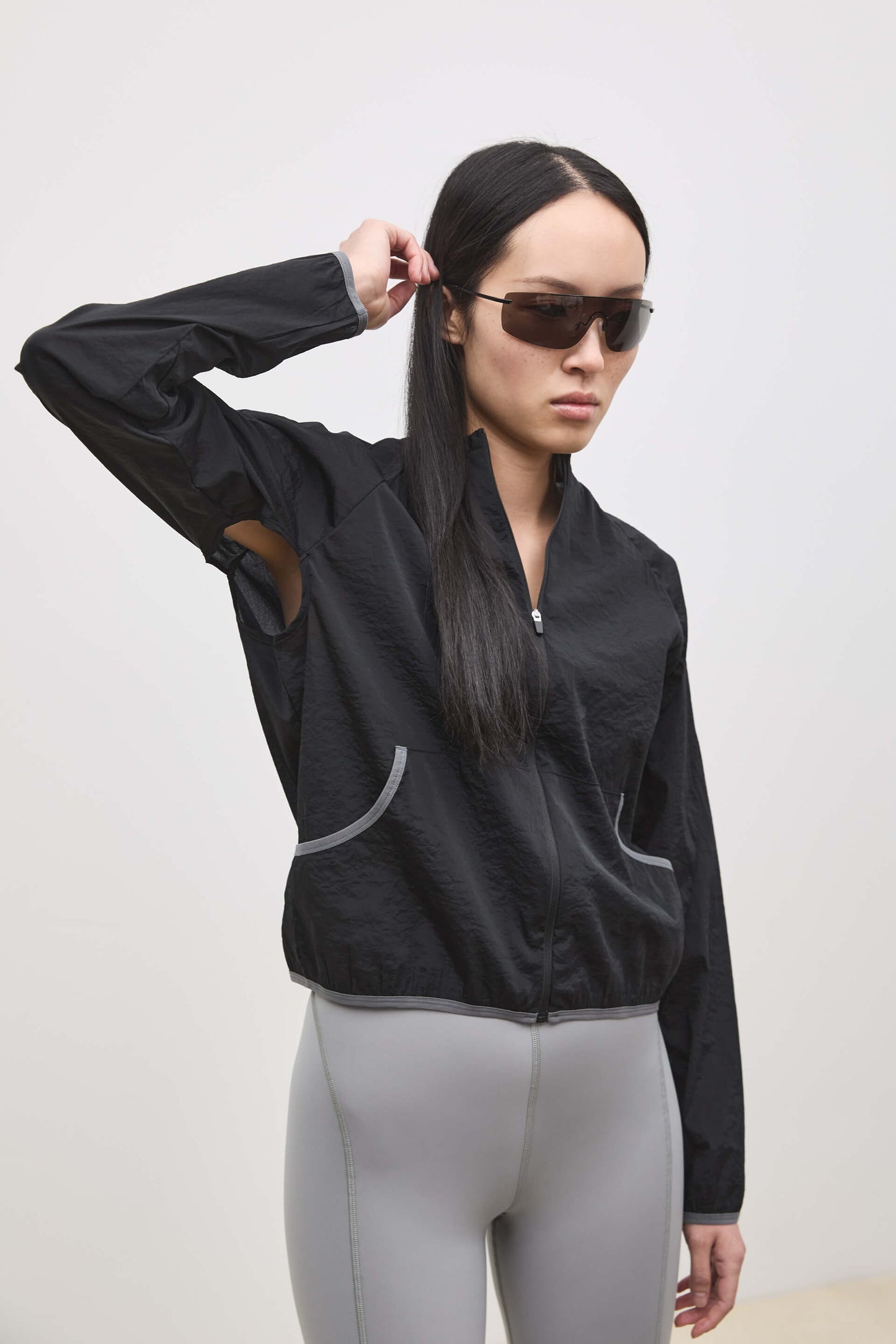 Literary Sport | Tove Womens Lightweight Running Jacket - Black