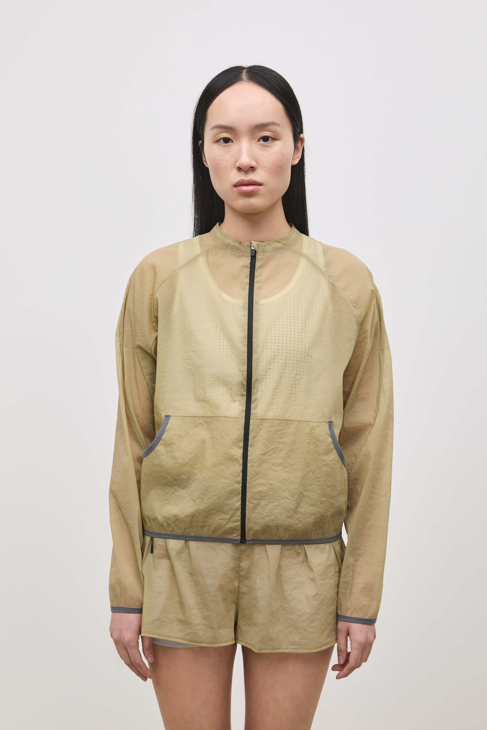 Literary Sport | Tove Womens Lightweight Running Jacket - Tan