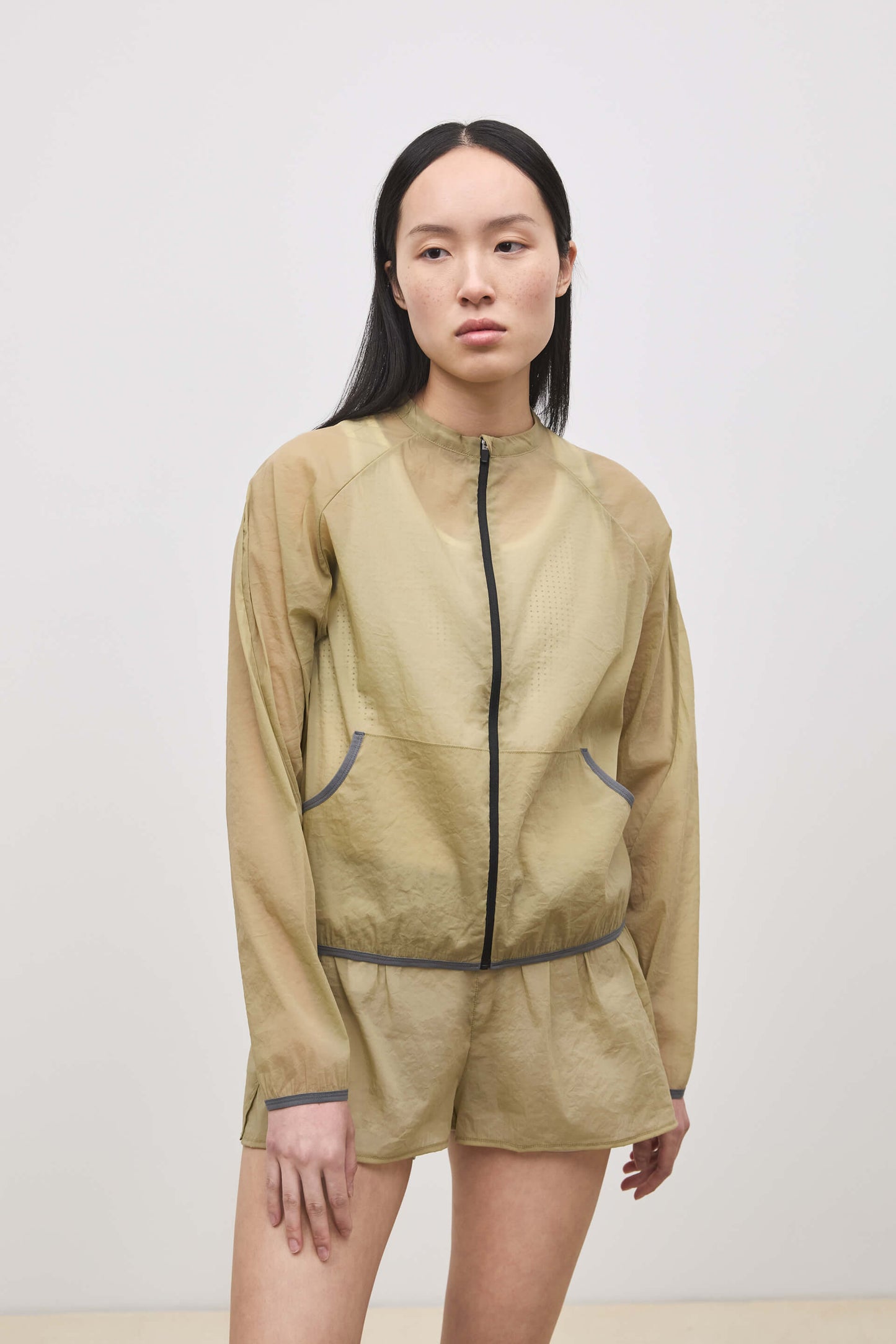 Literary Sport | Tove Womens Lightweight Running Jacket - Tan