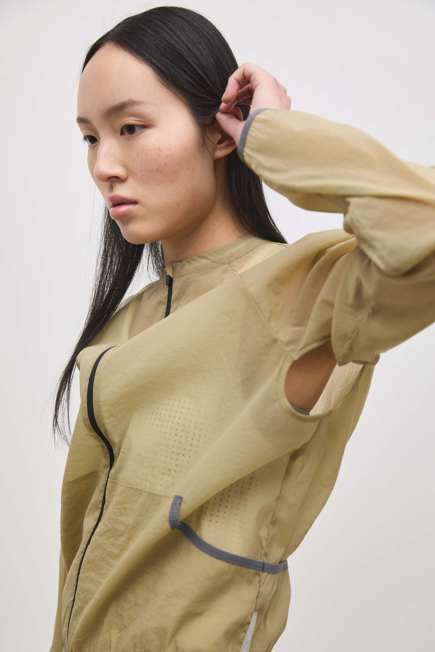 Literary Sport | Tove Womens Lightweight Running Jacket - Tan