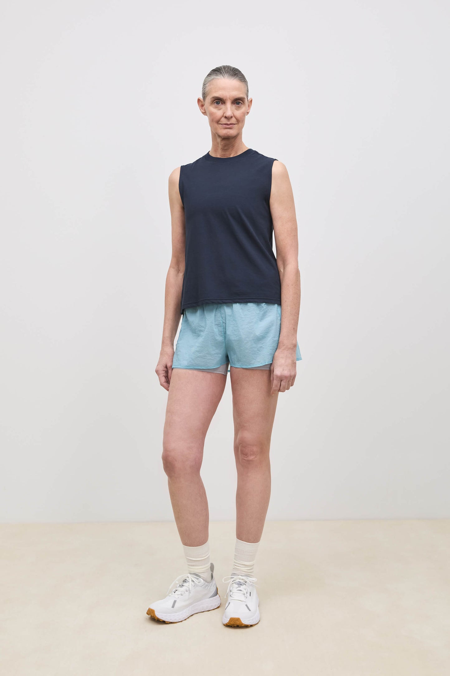 Literary Sport | Naomi Sleeveless Running T-Shirt - Night