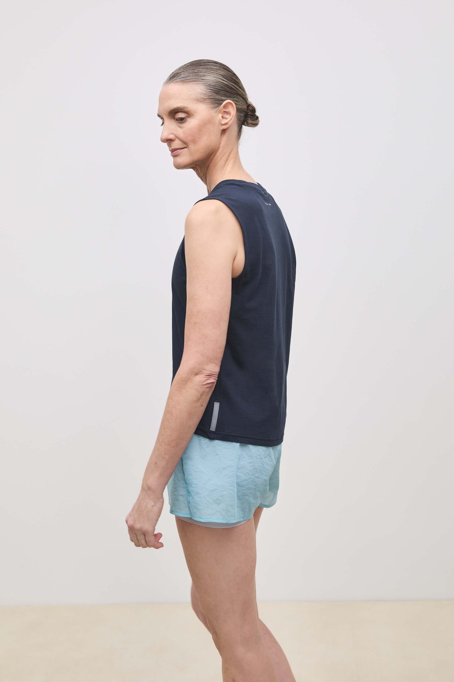 Literary Sport | Naomi Sleeveless Running T-Shirt - Night