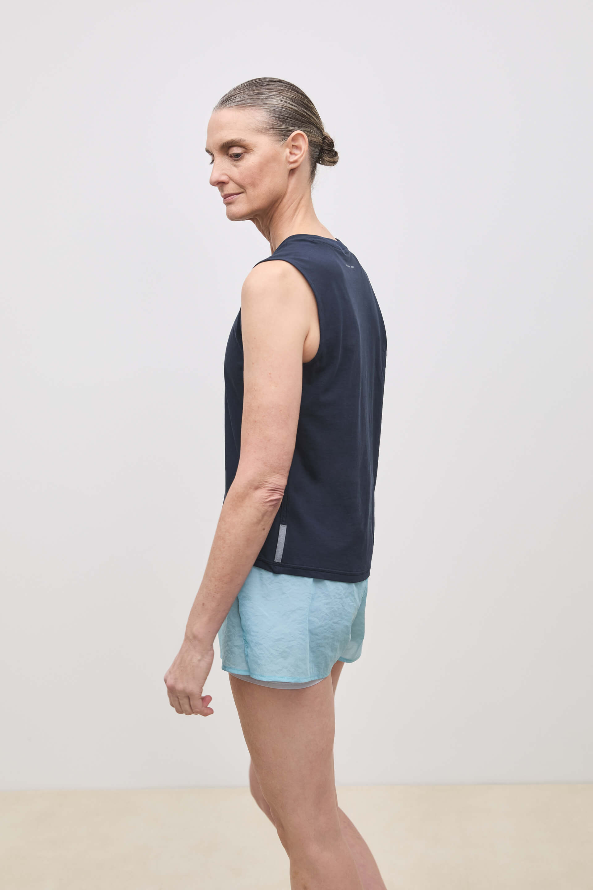 Literary Sport | Naomi Sleeveless Running T-Shirt - Night