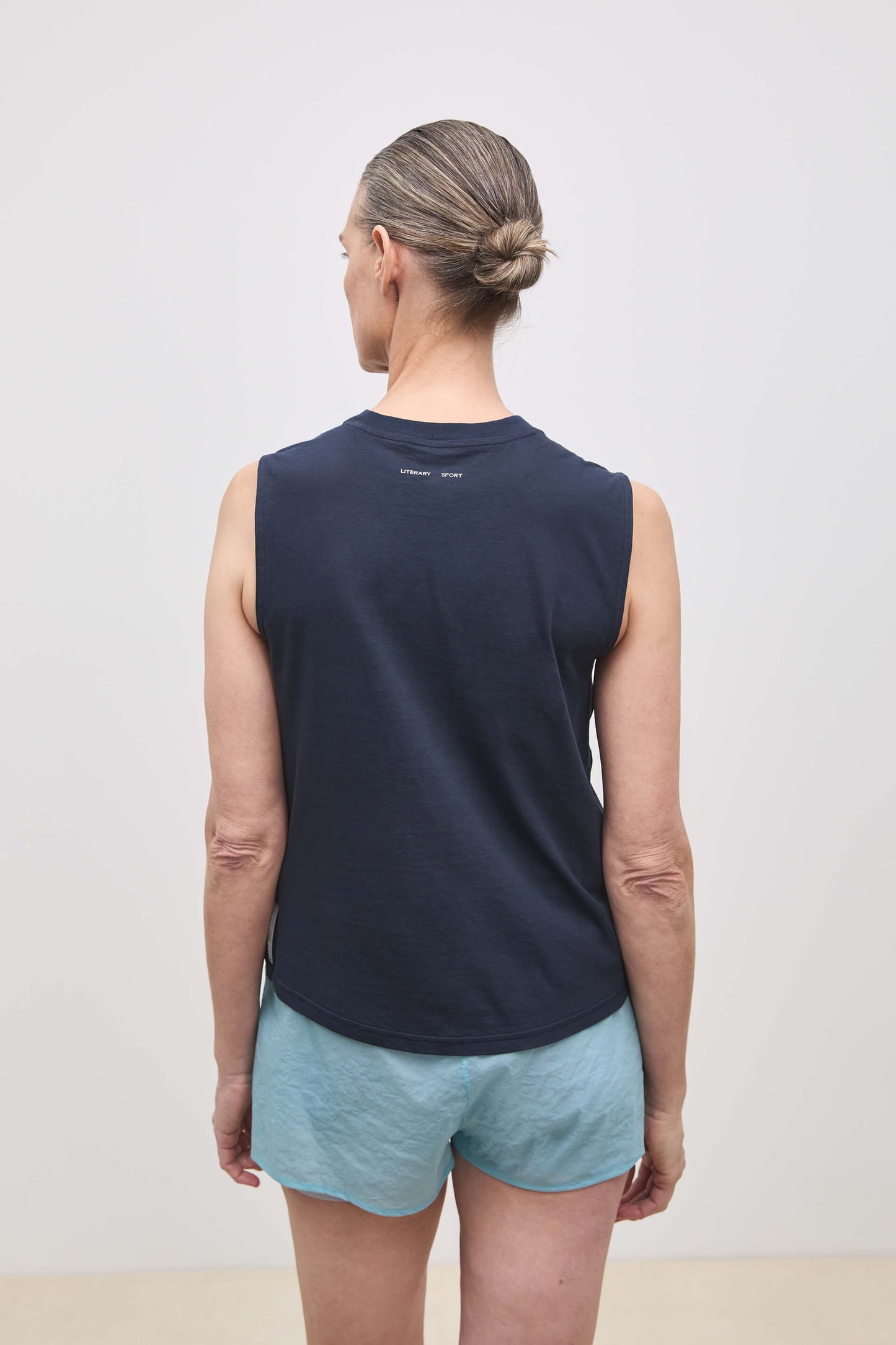 Literary Sport | Naomi Sleeveless Running T-Shirt - Night