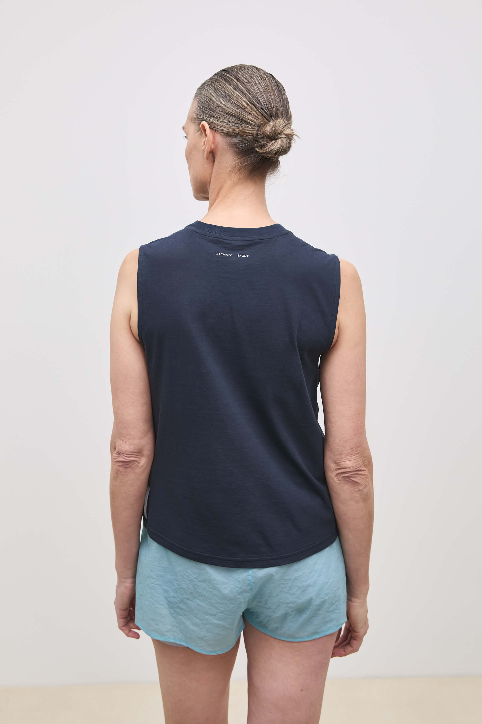 Literary Sport | Naomi Sleeveless Running T-Shirt - Night