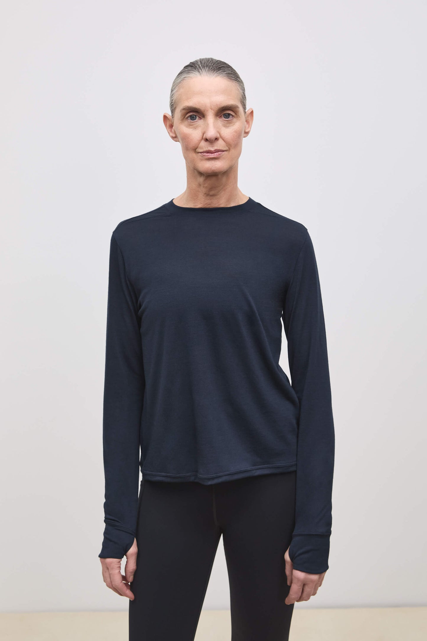 Literary Sport | Joy Womens Long Sleeve Night Dark Navy