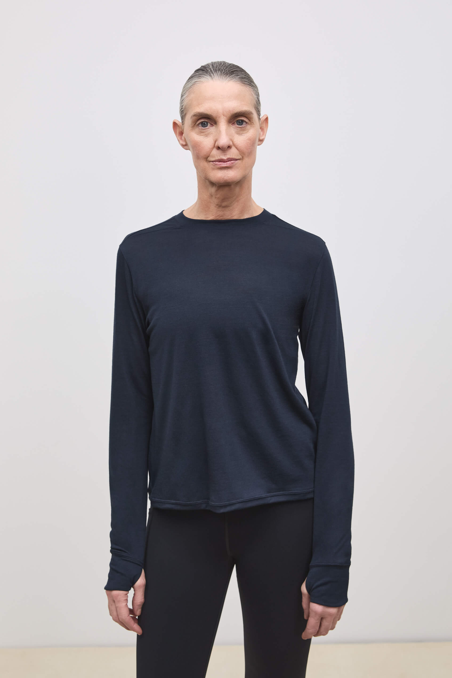 Literary Sport | Joy Womens Long Sleeve Night Dark Navy