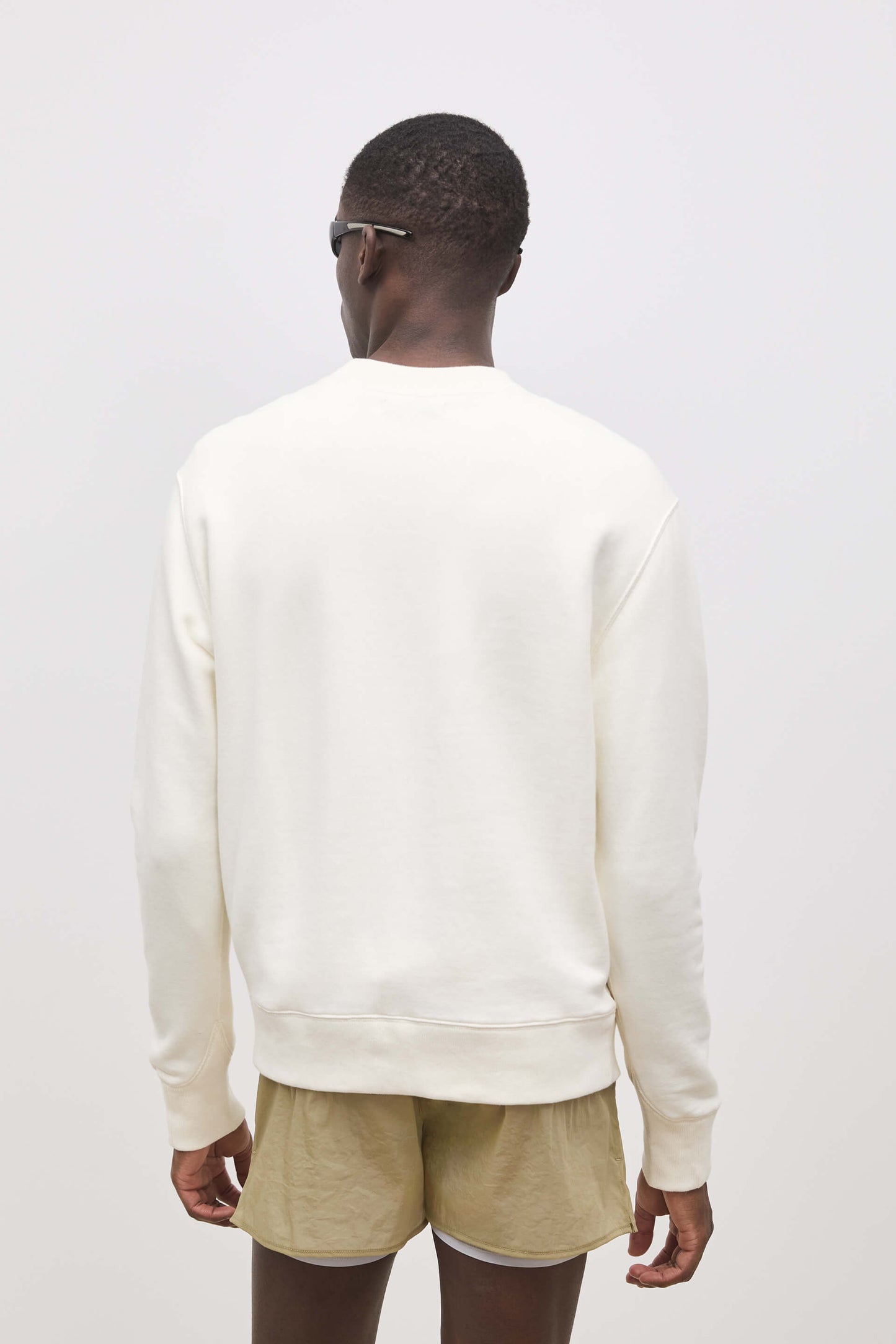 Literary Sport - Mens Paz Crewneck Sweatshirt - Natural White