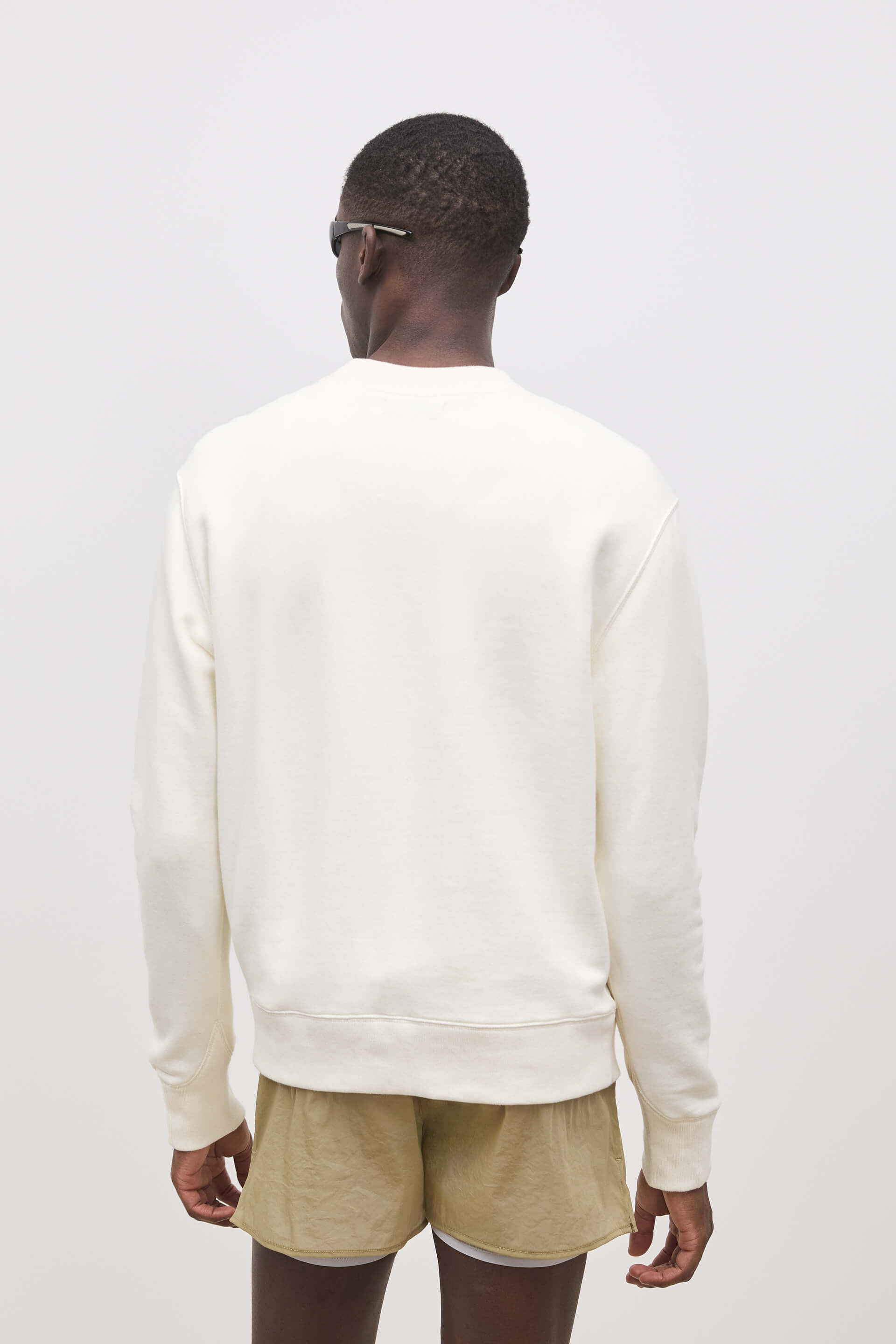 Literary Sport - Mens Paz Crewneck Sweatshirt - Natural White