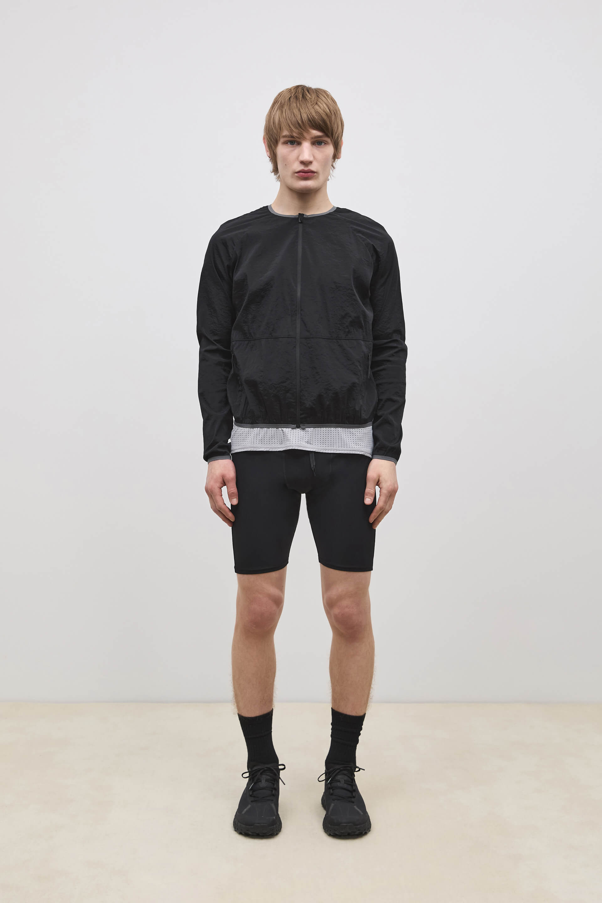 Literary Sport | Leo Mens Lightweight Running Jacket - Black