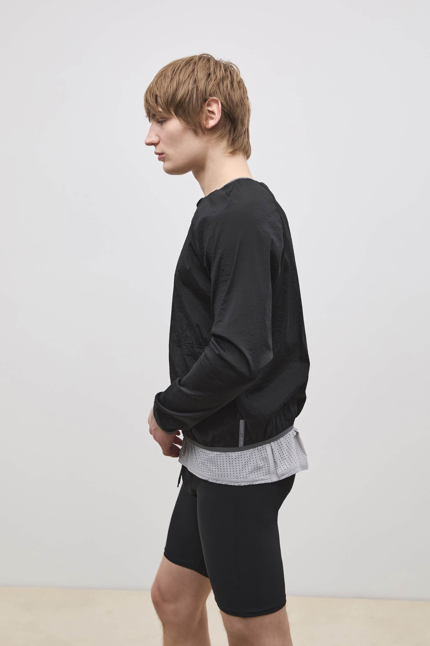 Literary Sport | Leo Mens Lightweight Running Jacket - Black