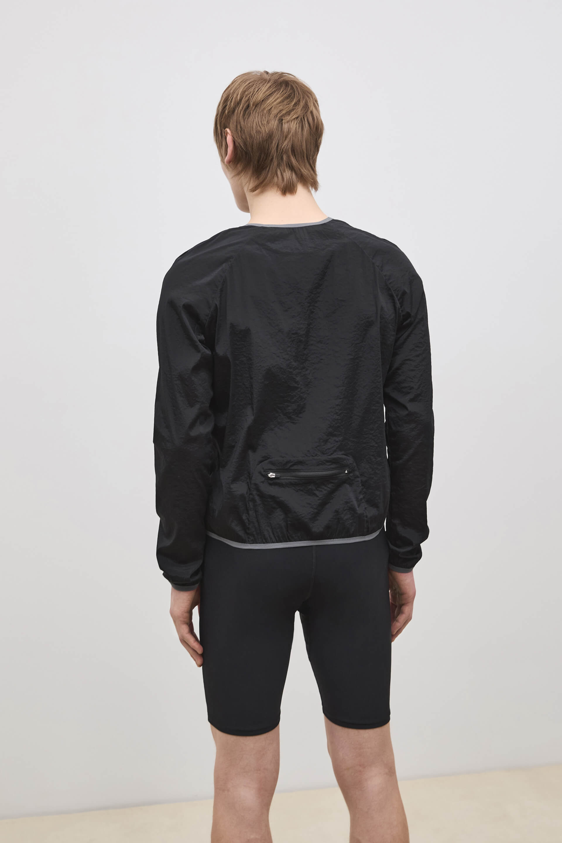 Literary Sport | Leo Mens Lightweight Running Jacket - Black