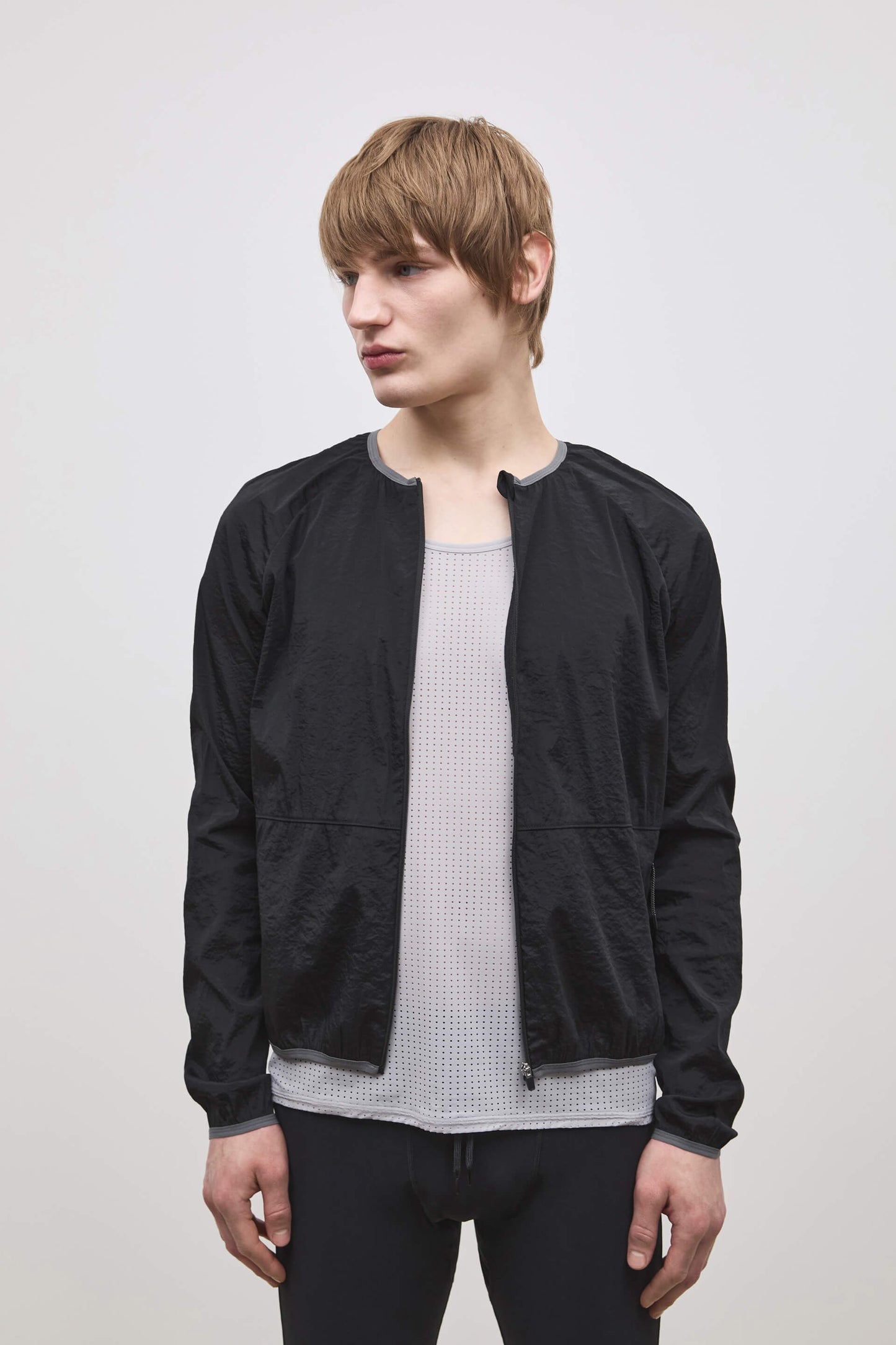 Literary Sport | Leo Mens Lightweight Running Jacket - Black