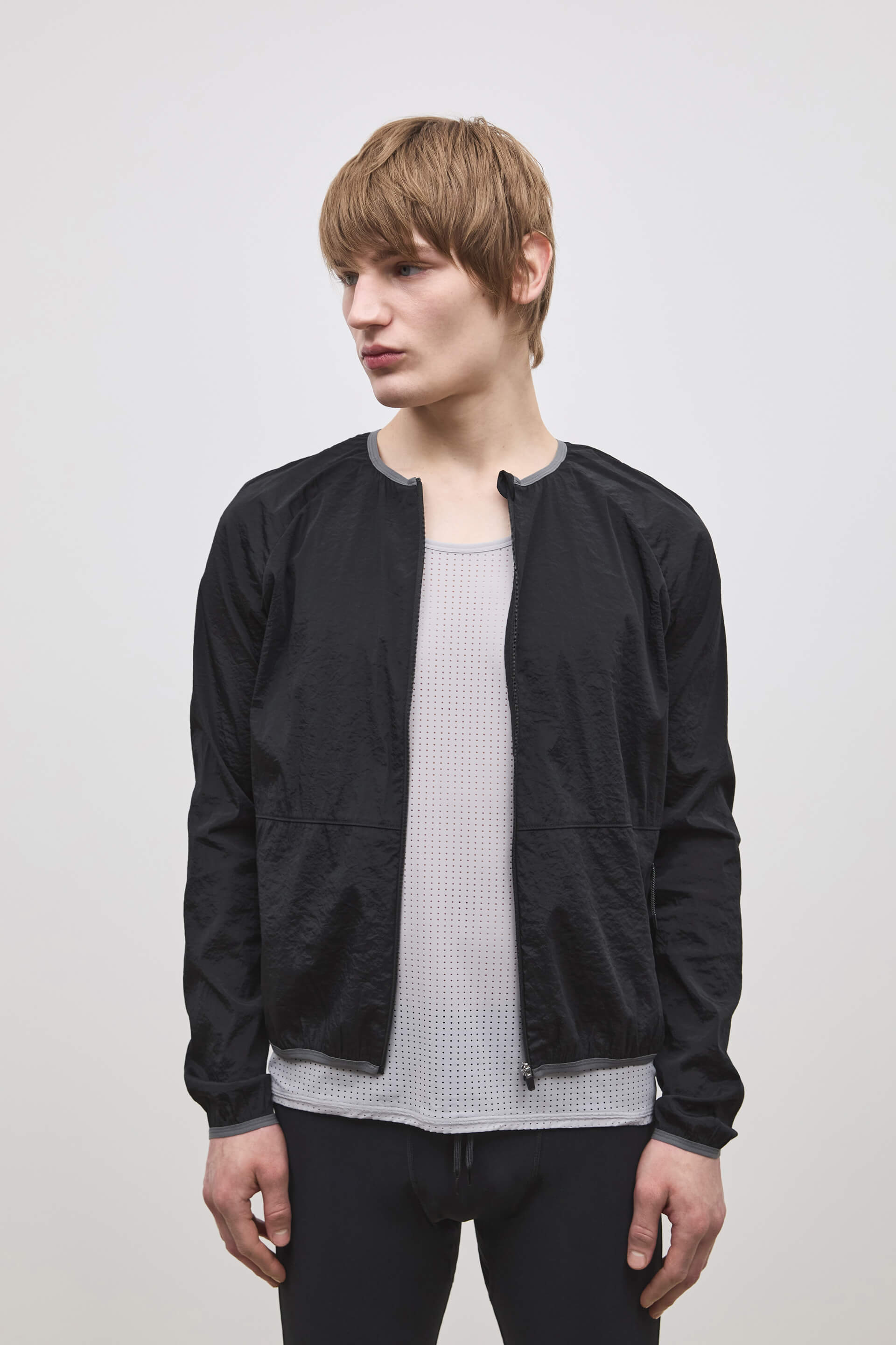 Literary Sport | Leo Mens Lightweight Running Jacket - Black