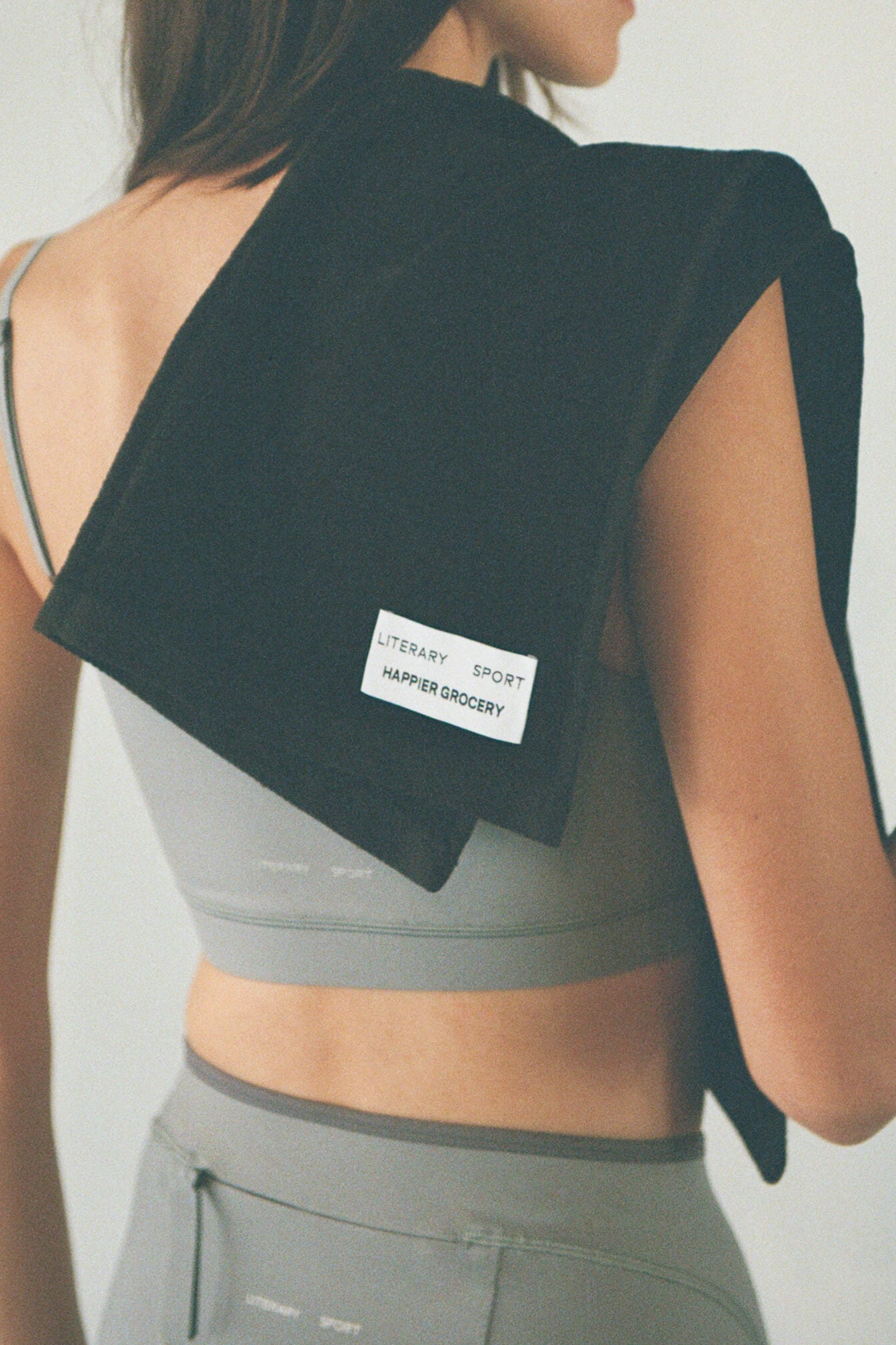 Literary Sport | Literary Sport x Happier Grocery Run Towel - Black
