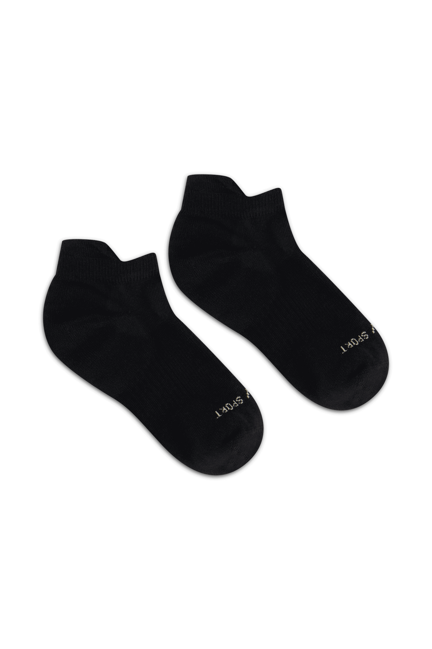 Literary Sport | Unisex Page Ankle Socks in Black