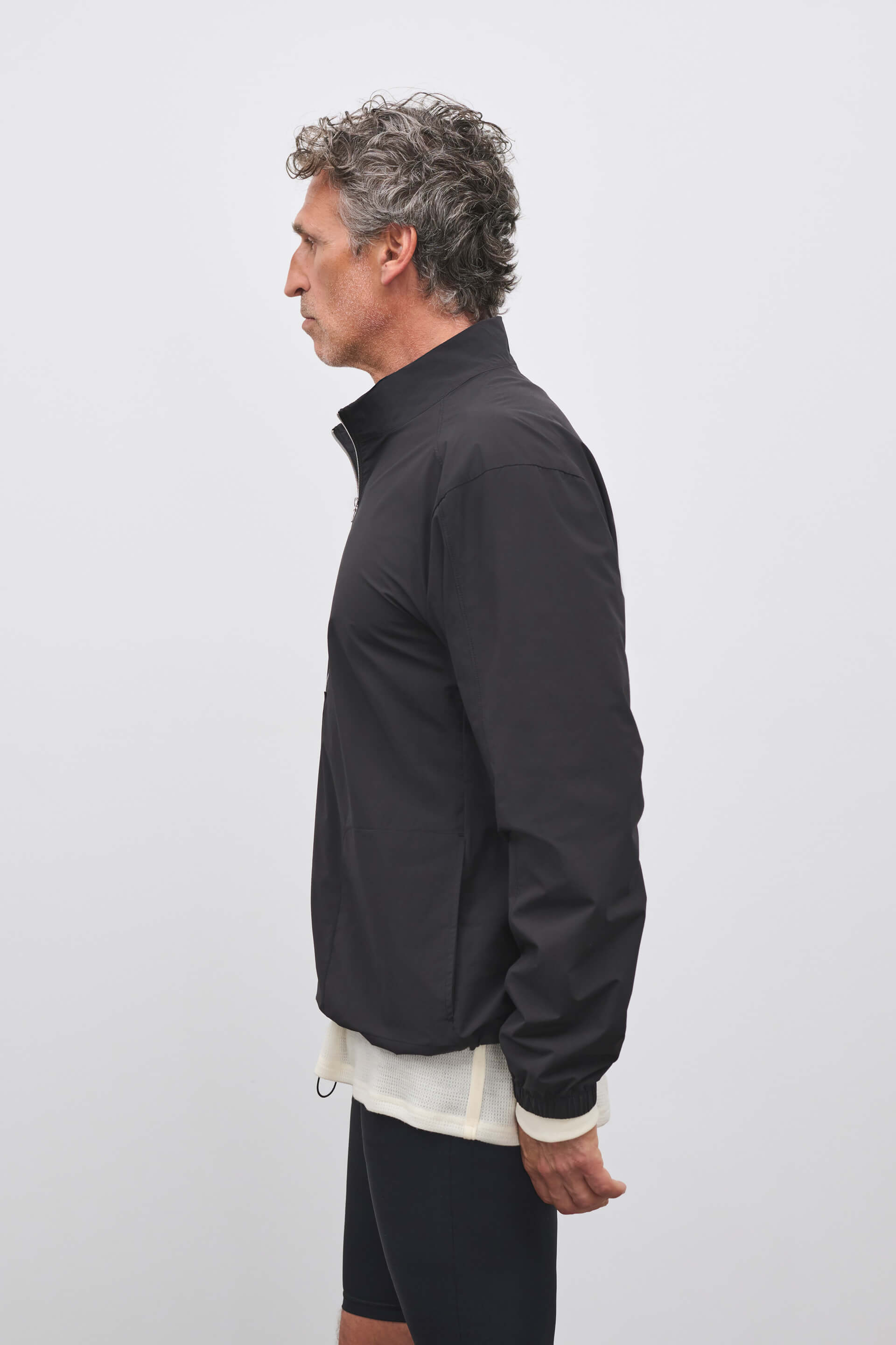 Literary Sport | Anton Half Zip in Black