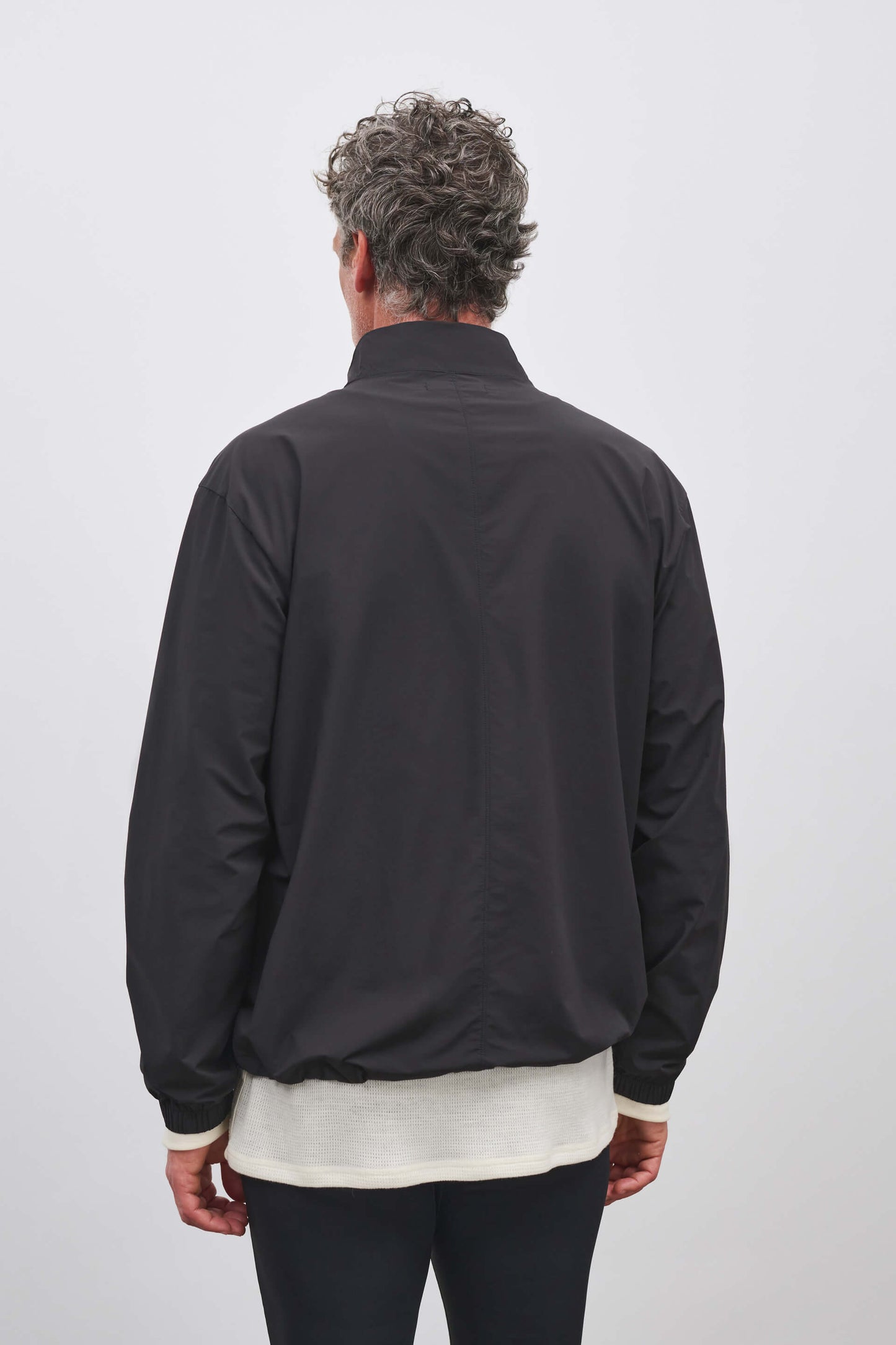 Literary Sport | Anton Half Zip in Black