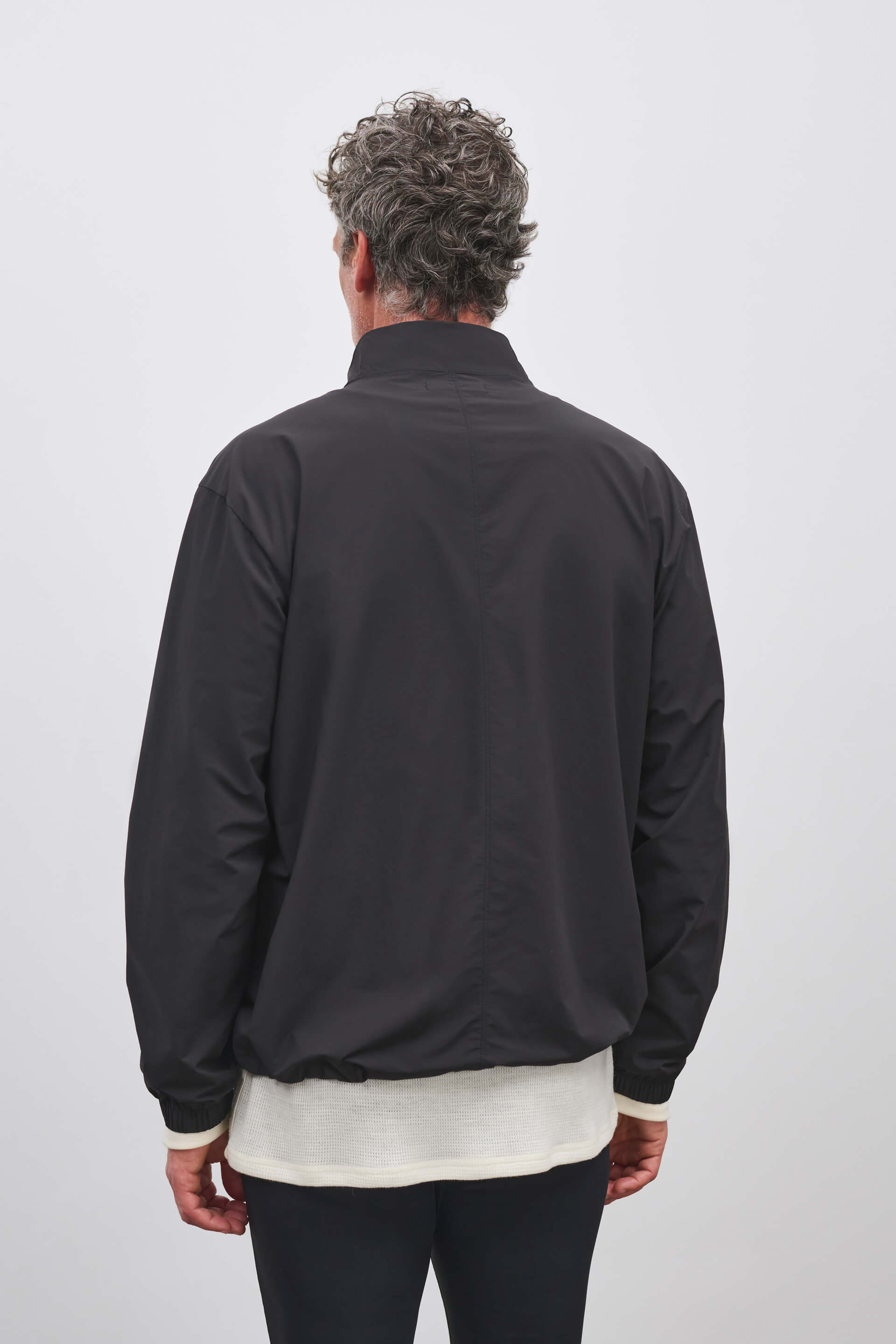 Literary Sport | Anton Half Zip in Black