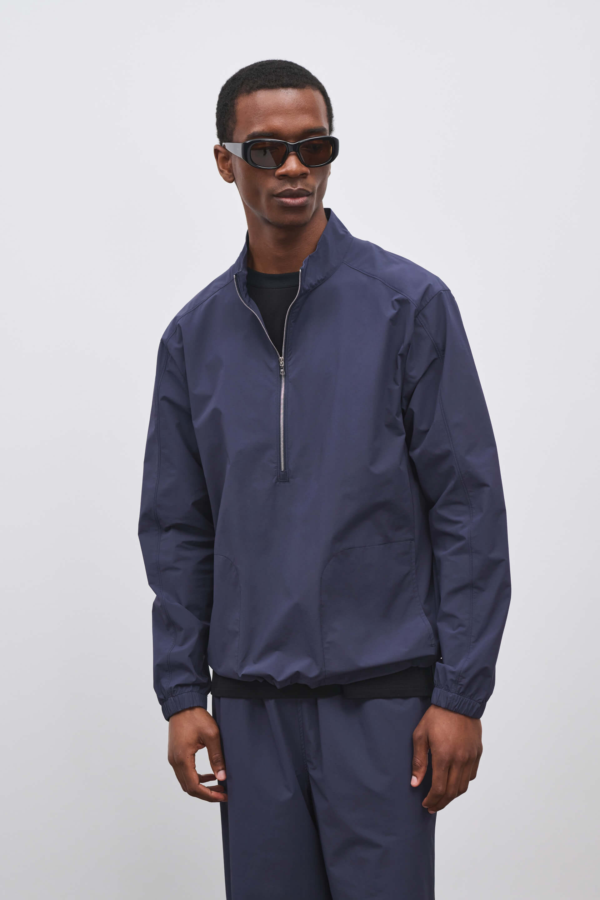 Literary Sport | Anton Half Zip in Navy