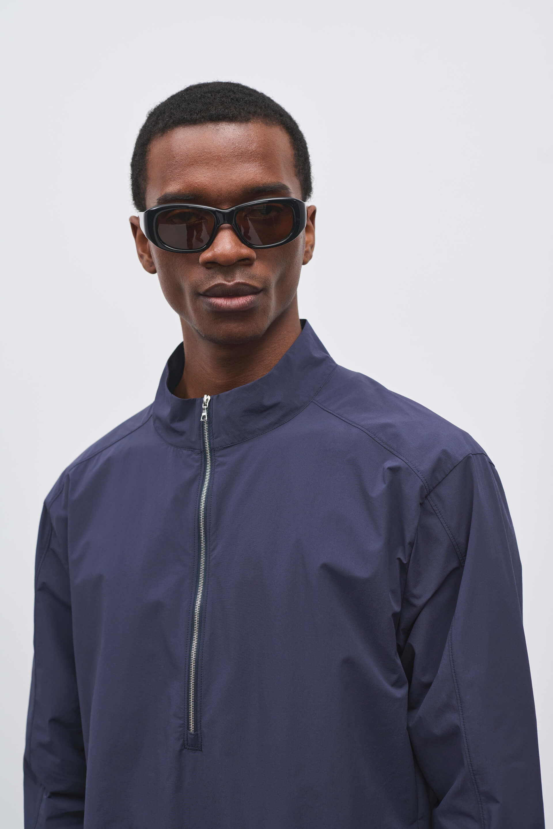 Literary Sport | Anton Half Zip in Navy
