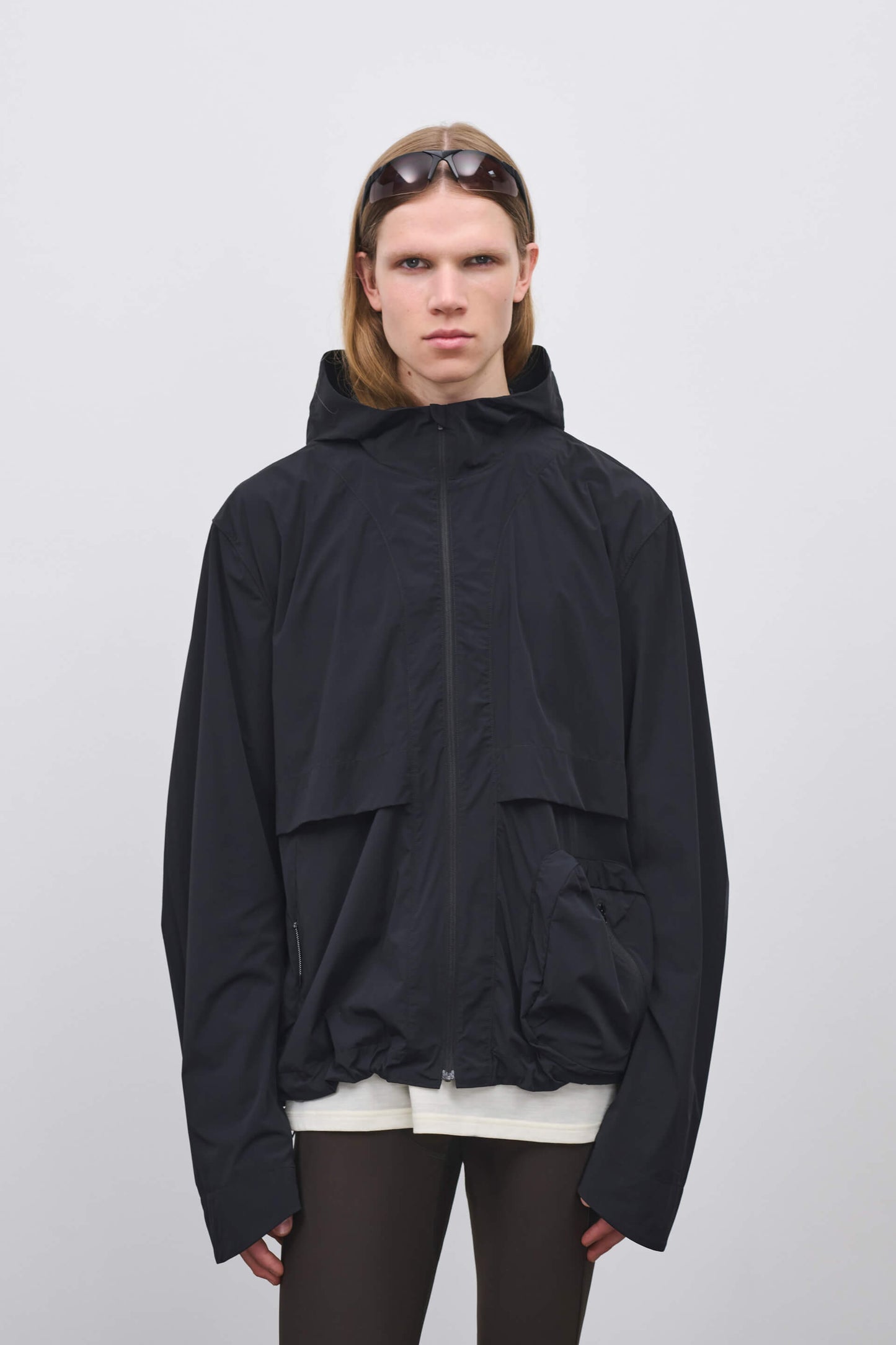 Literary Sport - Ashbery Mens Packable Running Jacket - Black