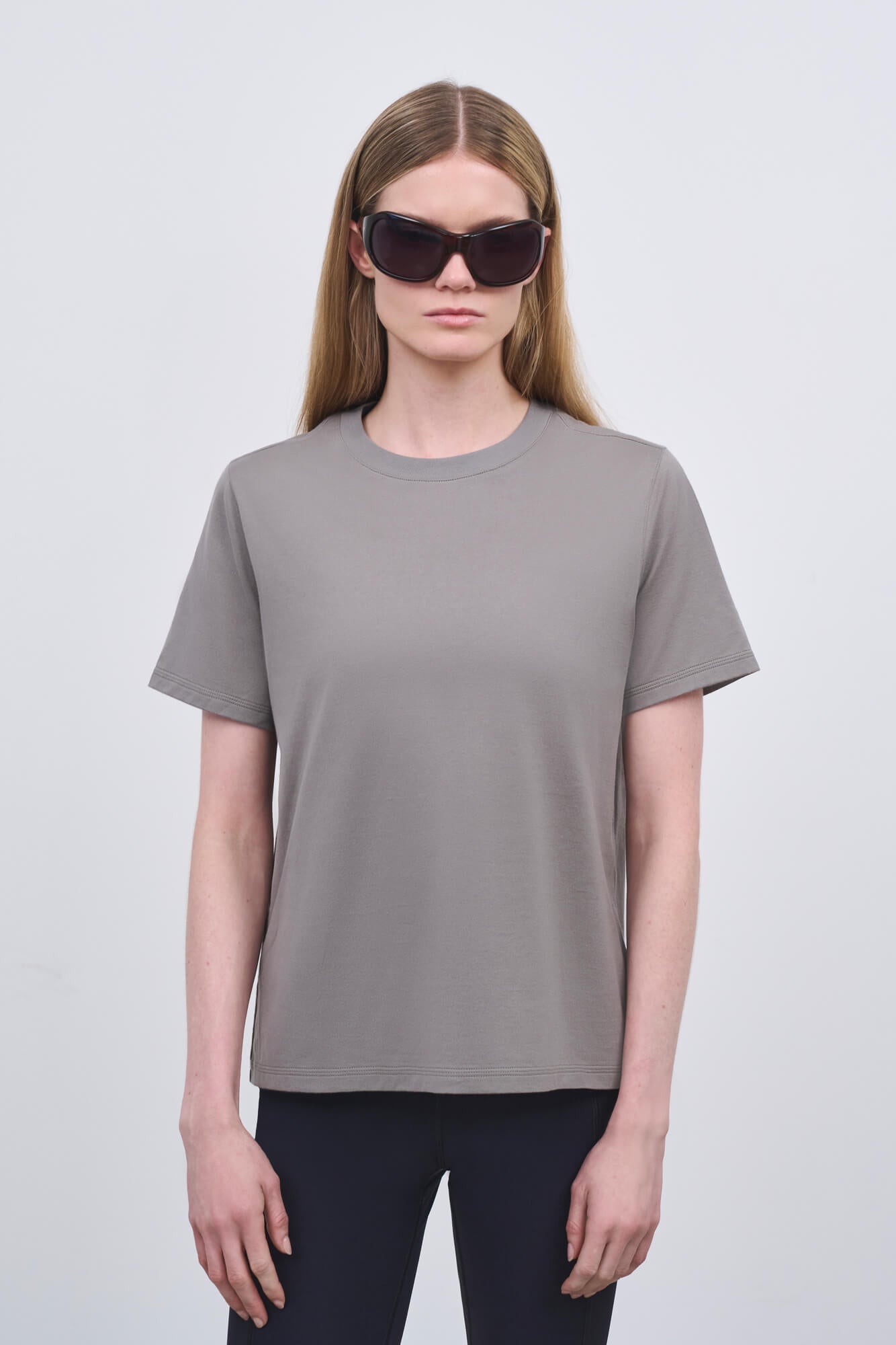 Literary Sport - Bishop Womens T-Shirt - Stone Grey