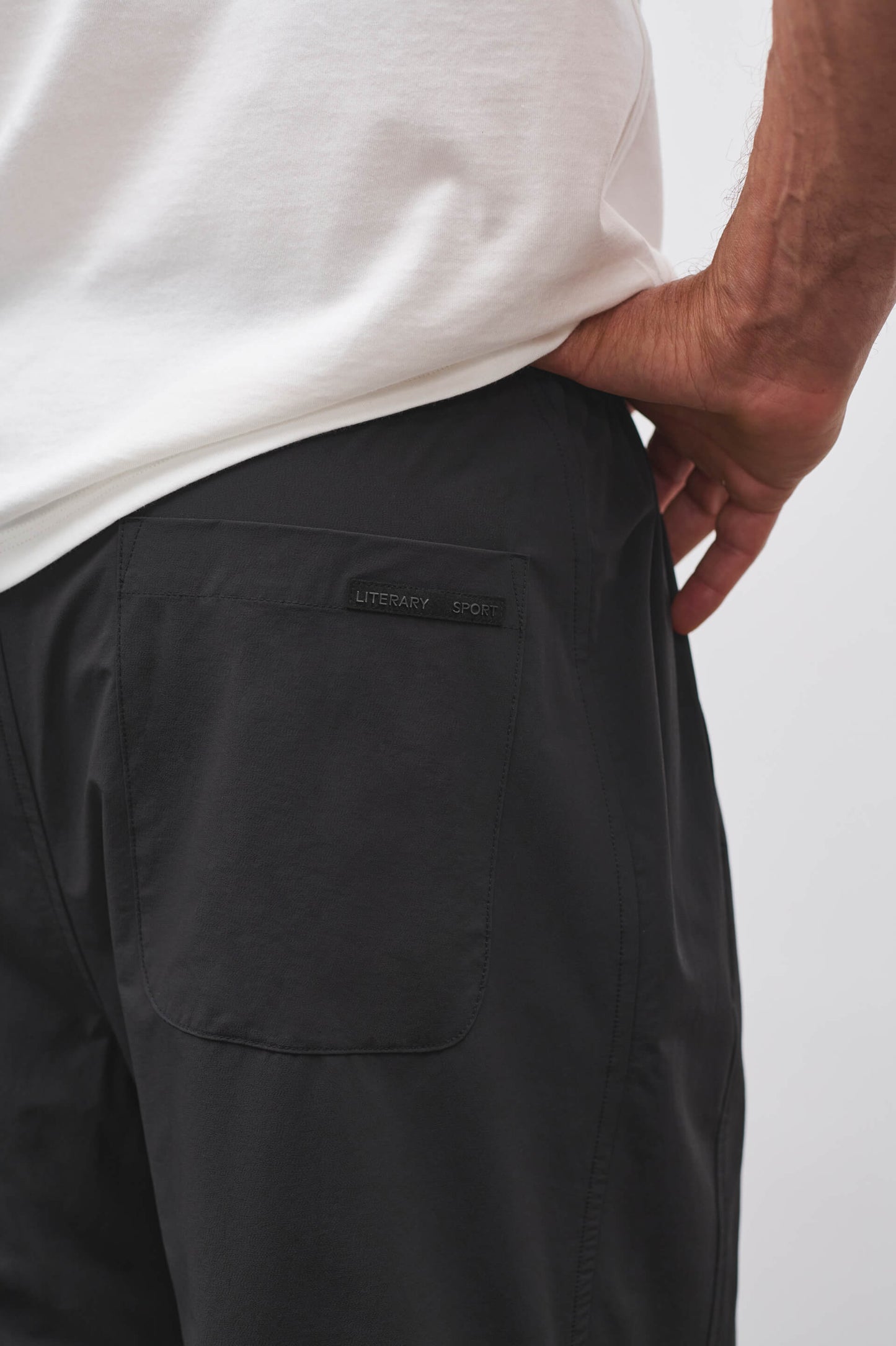 Literary Sport | Mens Nelson Performance Overpant in Black